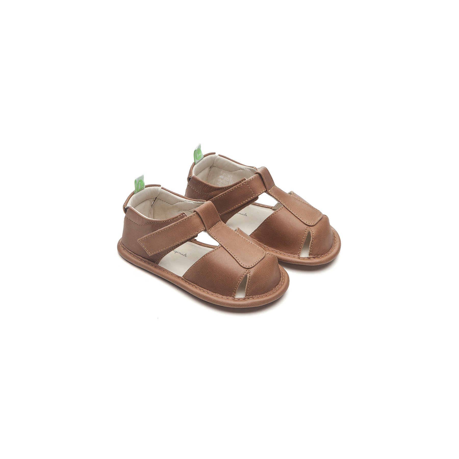 Baby Boys Brown Leather Sandals