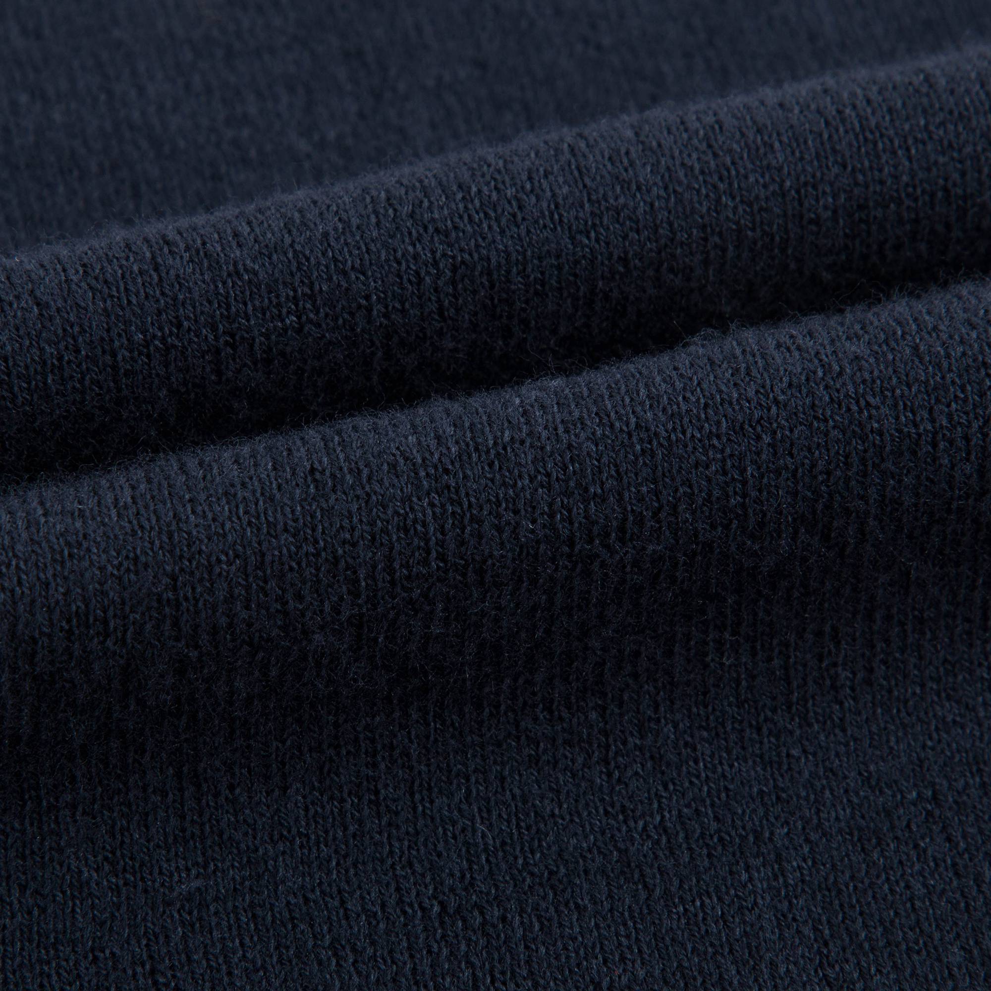 Girls Navy Cherry Logo Cotton Cardigan