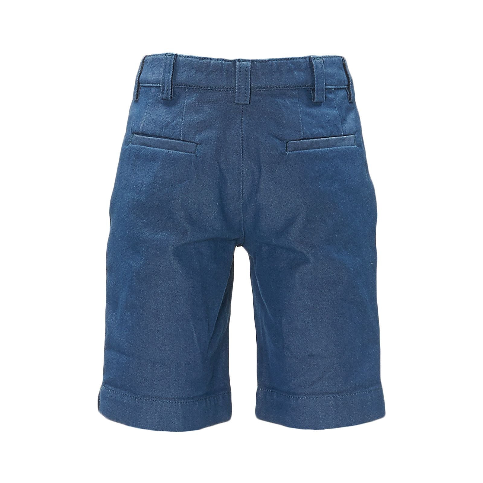 Boys Navy Blue Cotton Jersey Short - CÉMAROSE | Children's Fashion Store - 2