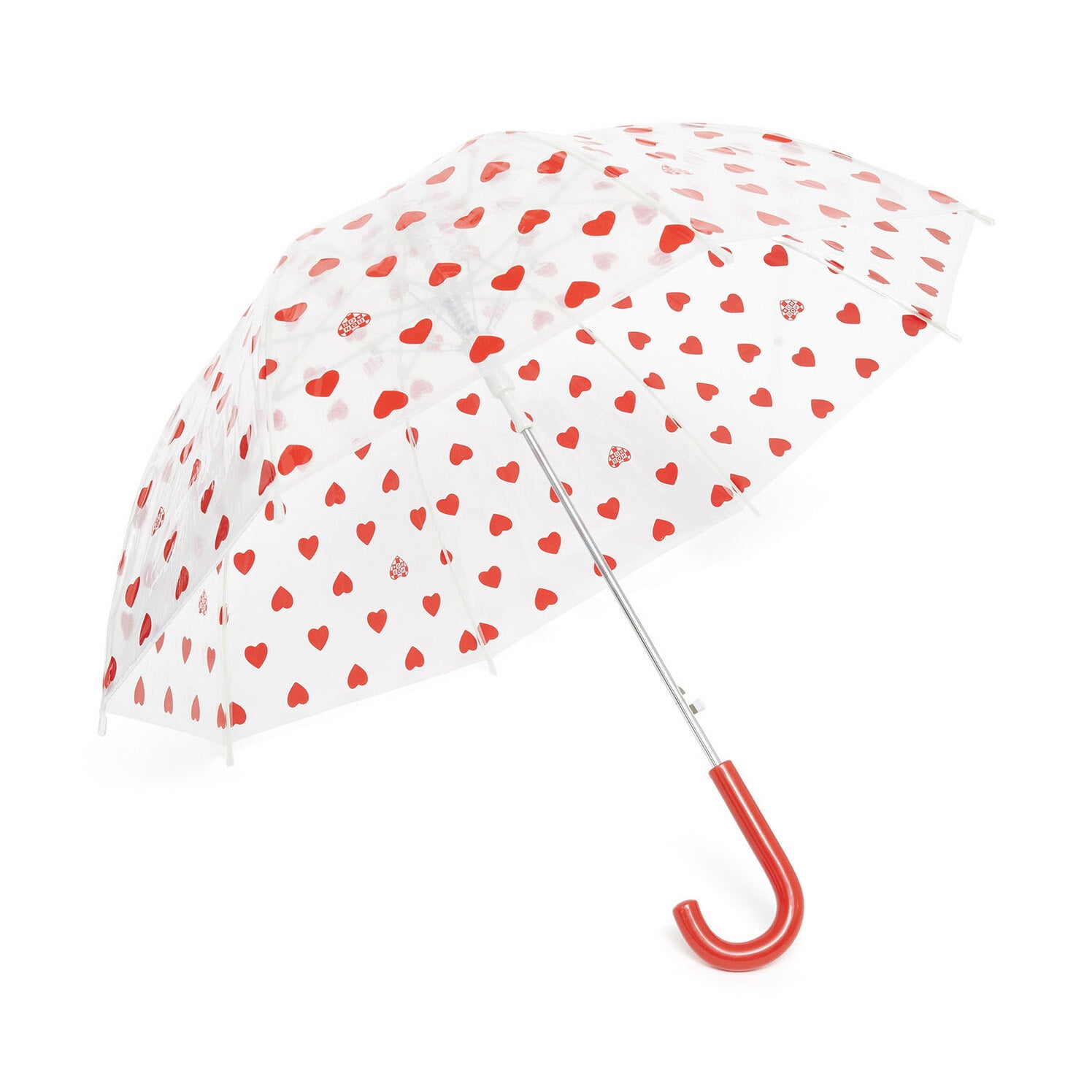 Boys & Girls Red Heart Umbrella