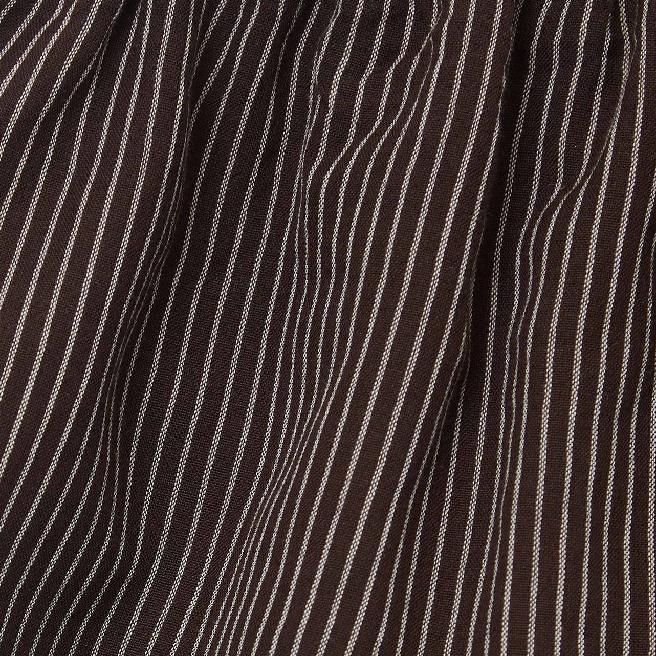 Baby Boys & Girls Brown Stripes Cotton Trousers