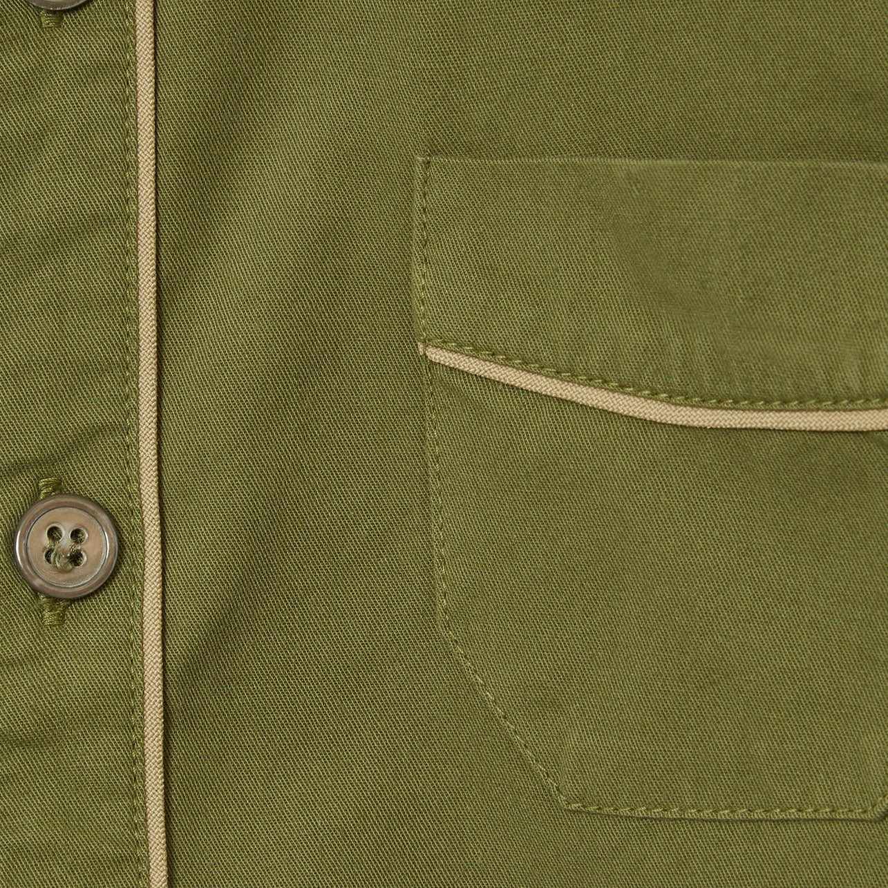 Girls Green Cotton Shirt