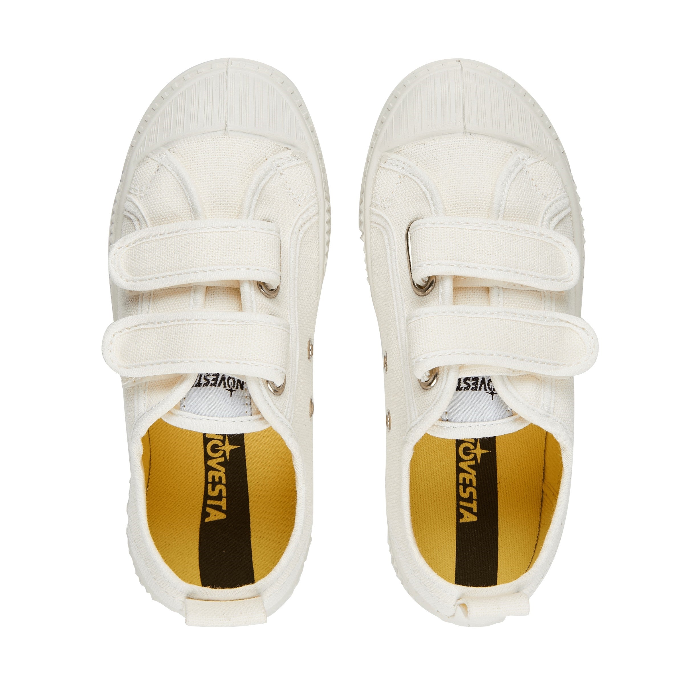 Boys & Girls White Velcro Shoes