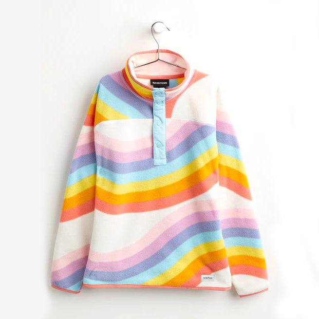 Girls Rainbow Fleece Sweatshirt