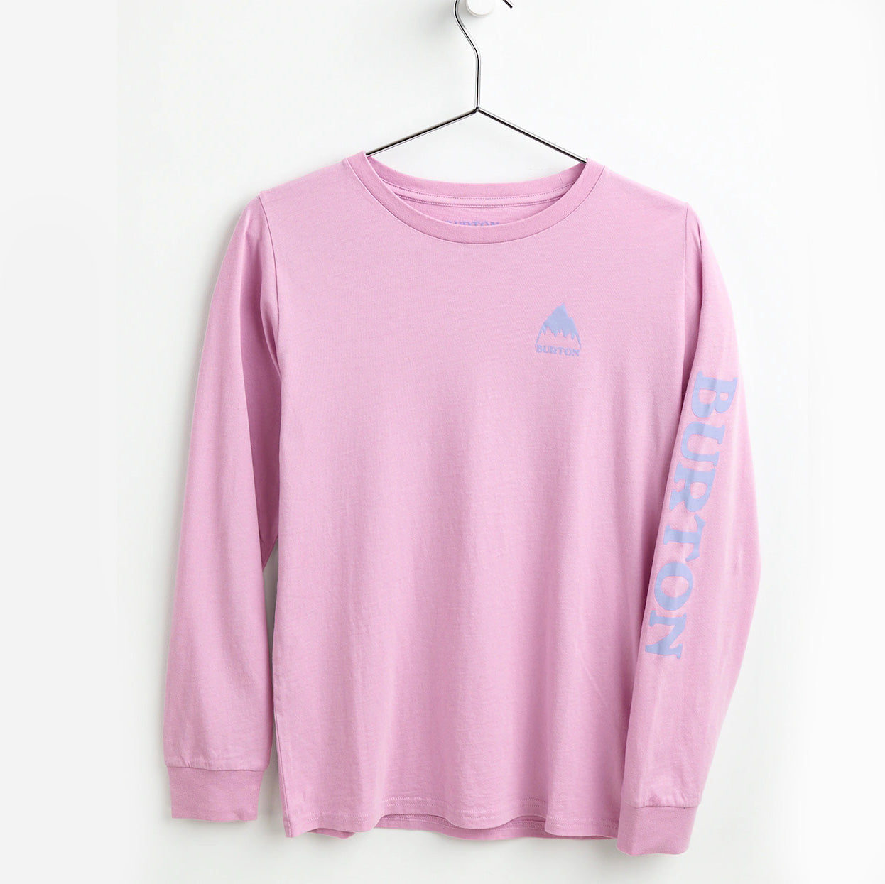 Girls Lavender Logo Cotton T-Shirt
