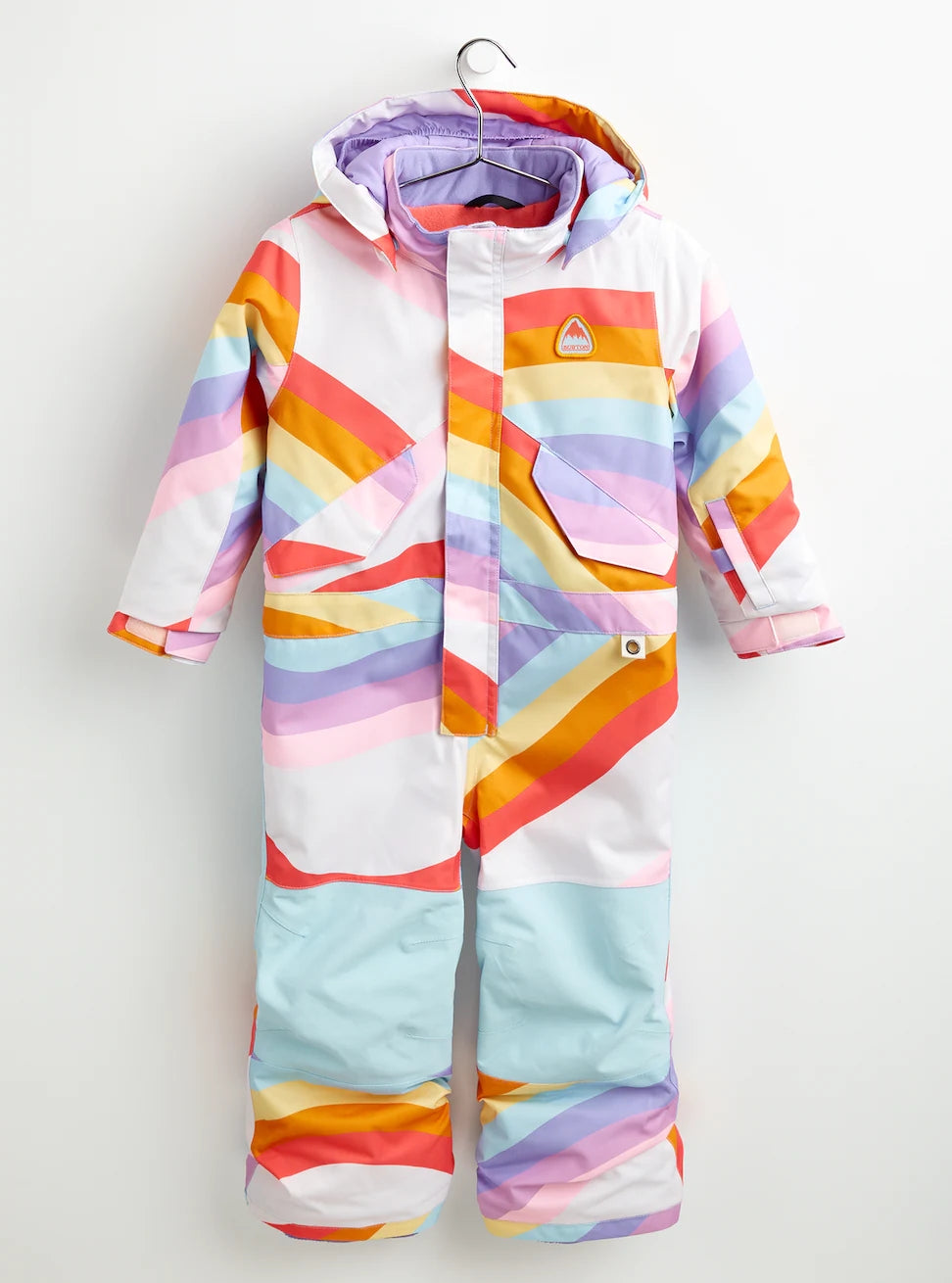 Girls Rainbow Ski Jumpsuit