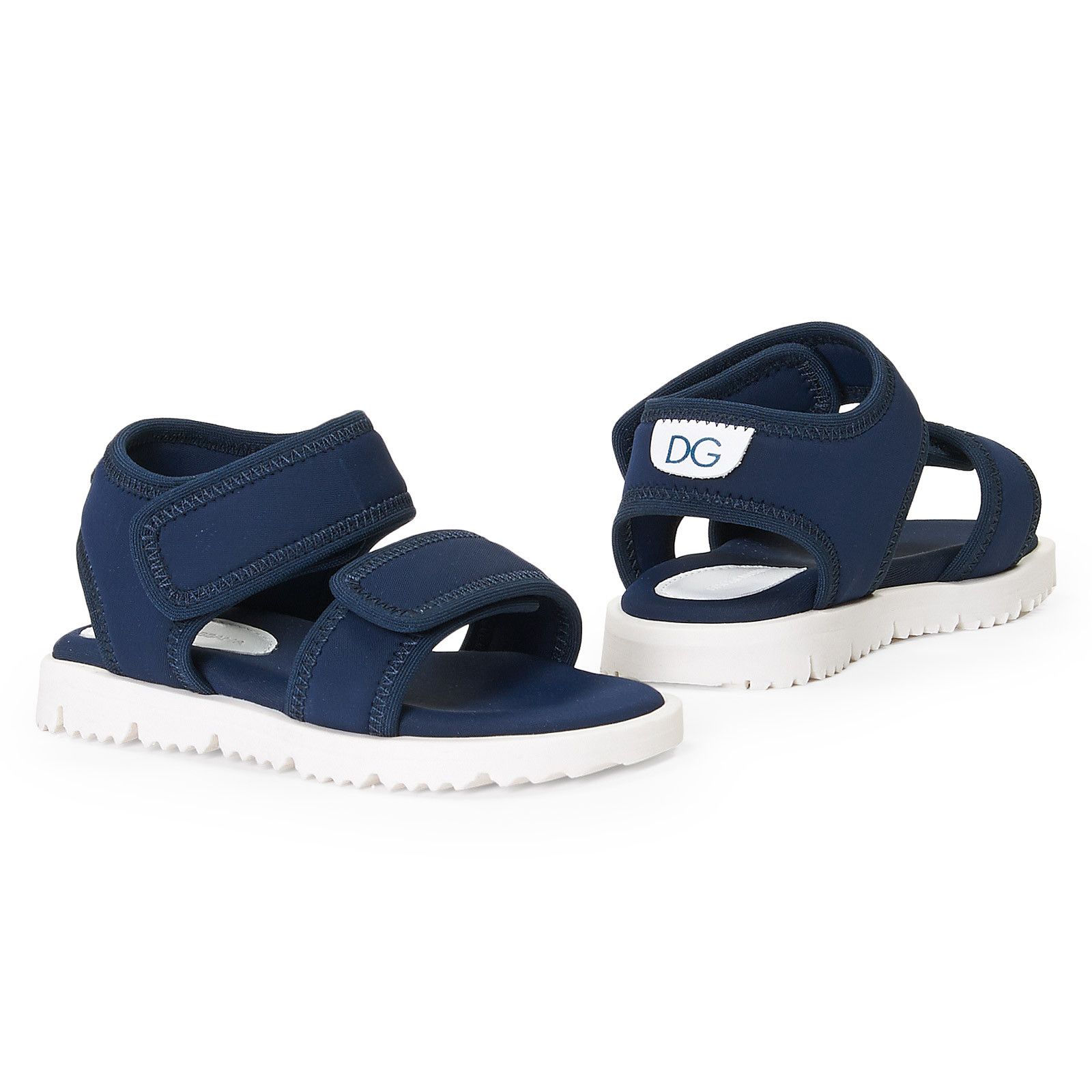 Baby Boys Blue&White Sandal - CÉMAROSE | Children's Fashion Store