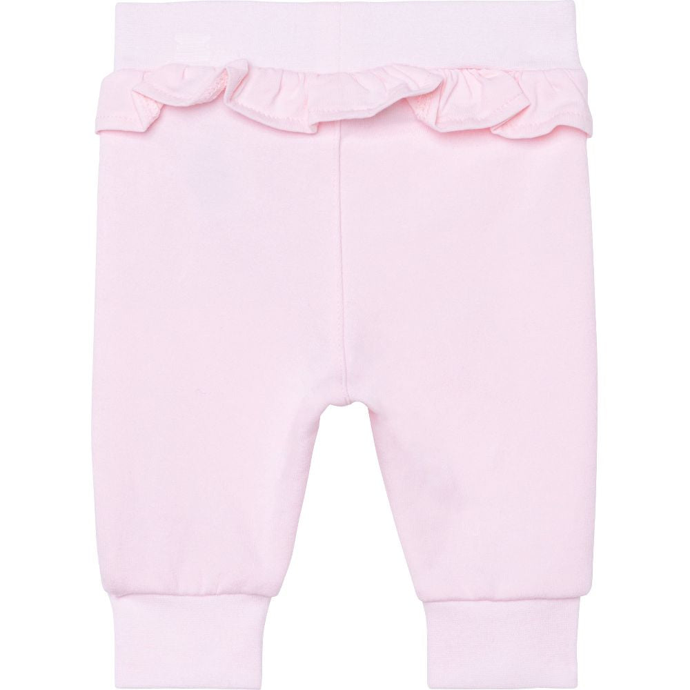 Baby Girls Pink Logo Cotton Set