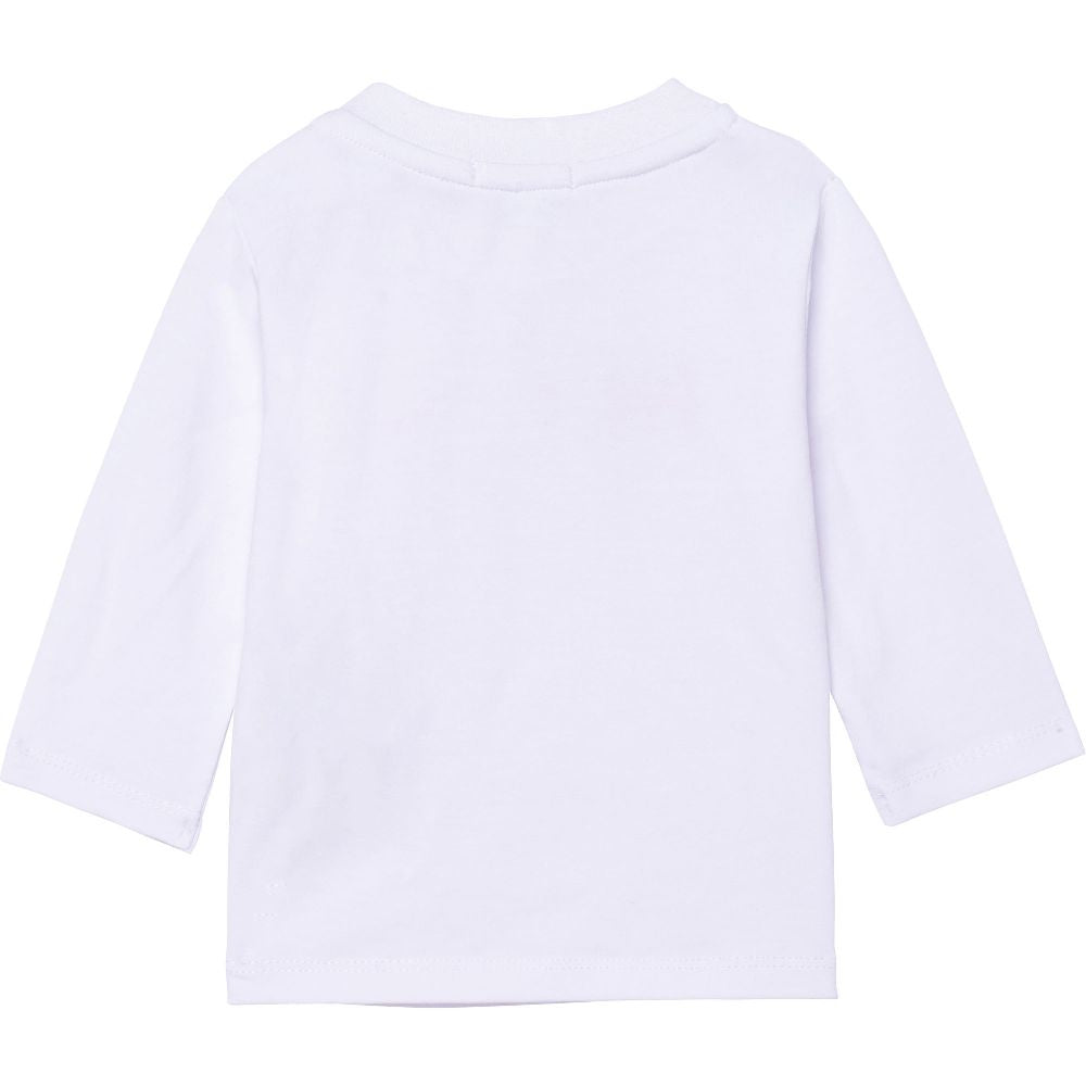 Baby Girls Pink Logo Cotton Set