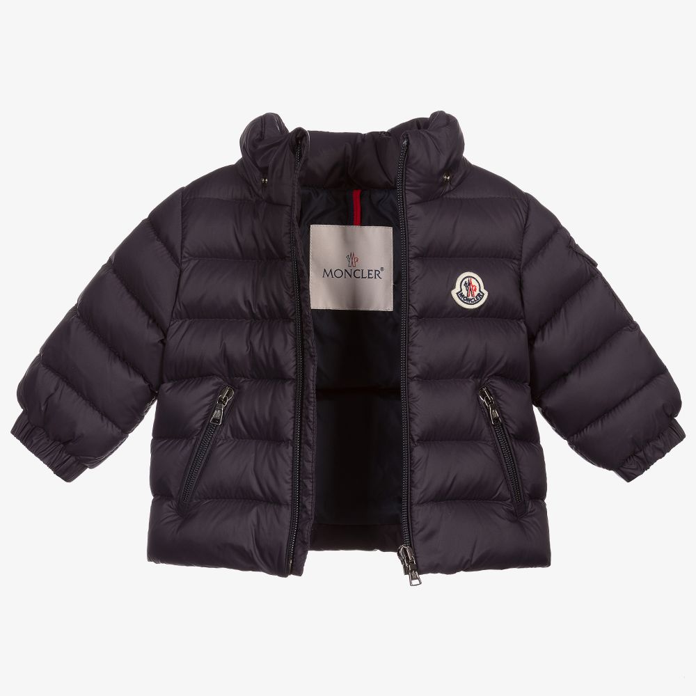 Baby Boys & Girls Navy "JULES" Padded Down Jacket