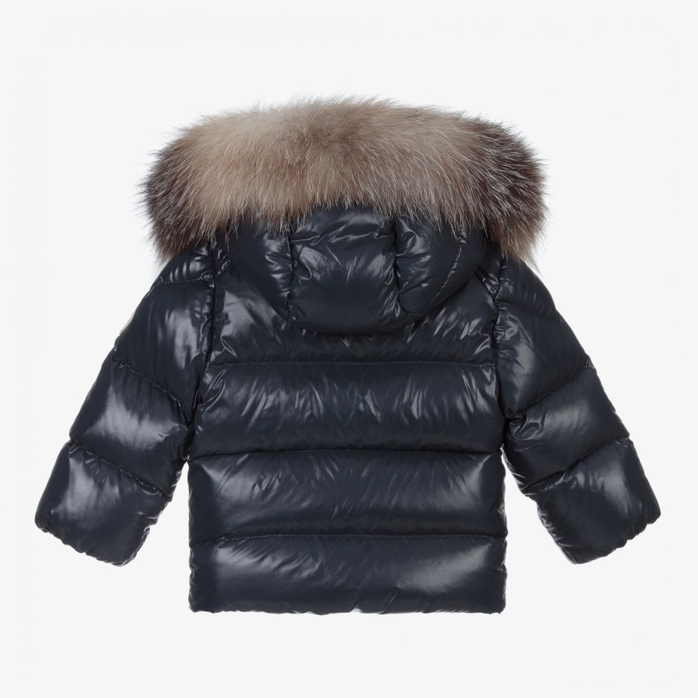 Baby Boys & Girls Navy "K2" Padded Down Jacket