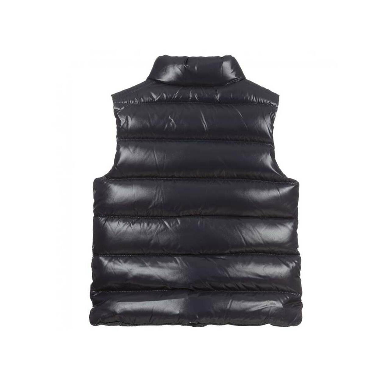 Baby Boys & Girls Black "BERNARD" Padded Down Gilet