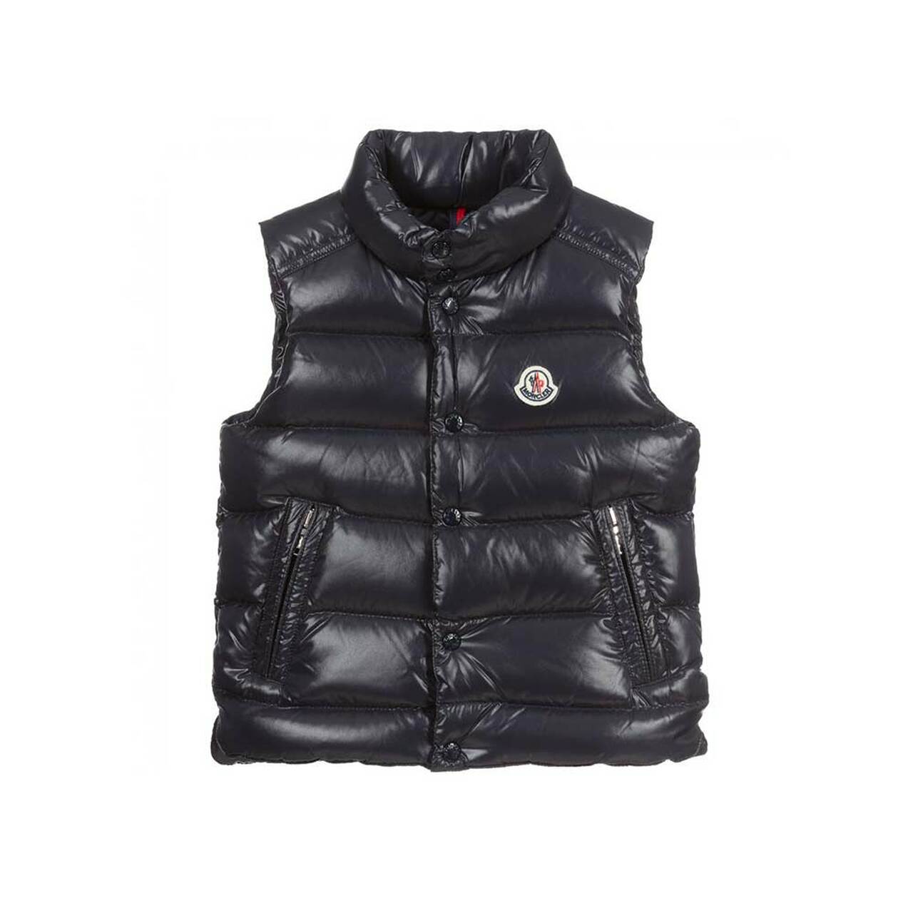 Baby Boys & Girls Black "BERNARD" Padded Down Gilet
