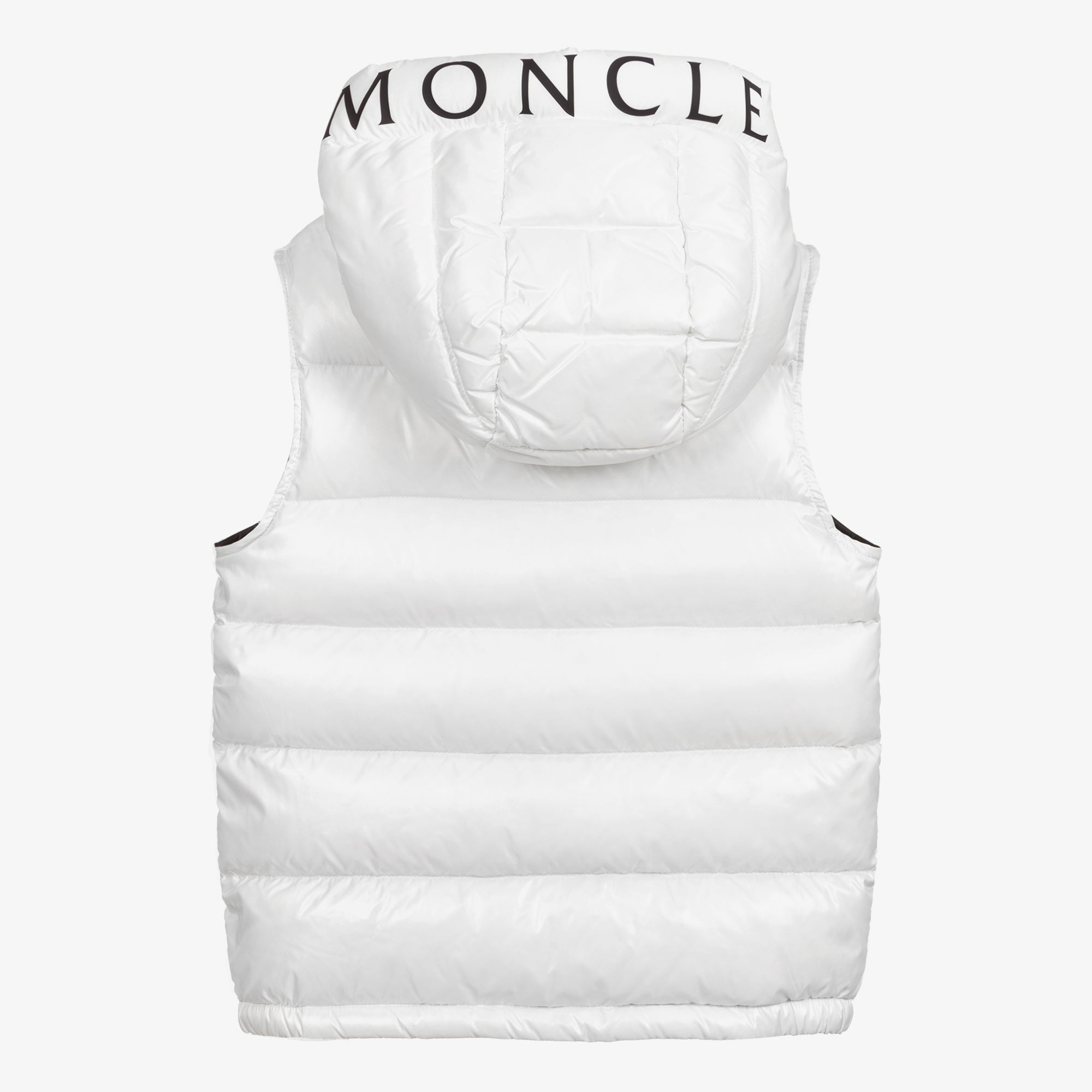 Girls White "MONTREUIL" Padded Down Gilet