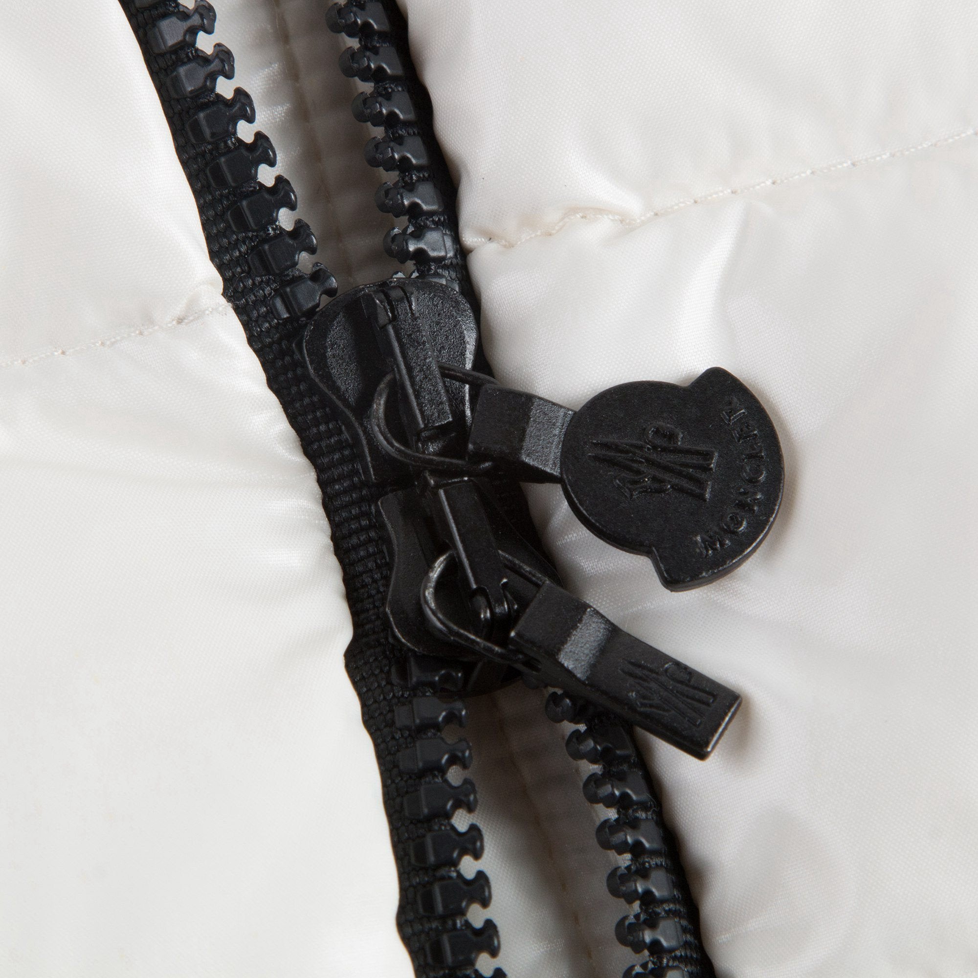 Girls White "Moka" Padded Down Coat