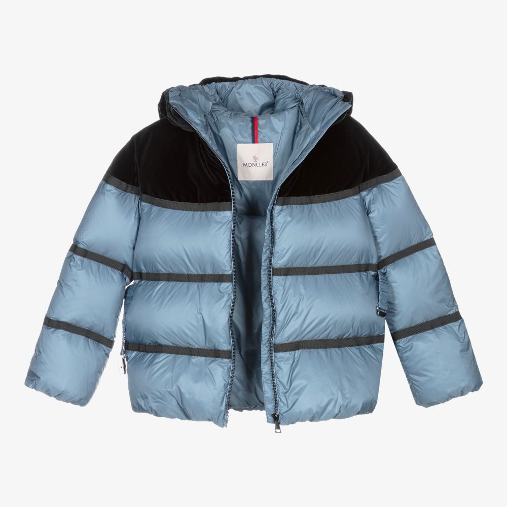 Girls Blue "MELIME" Padded Down Jacket
