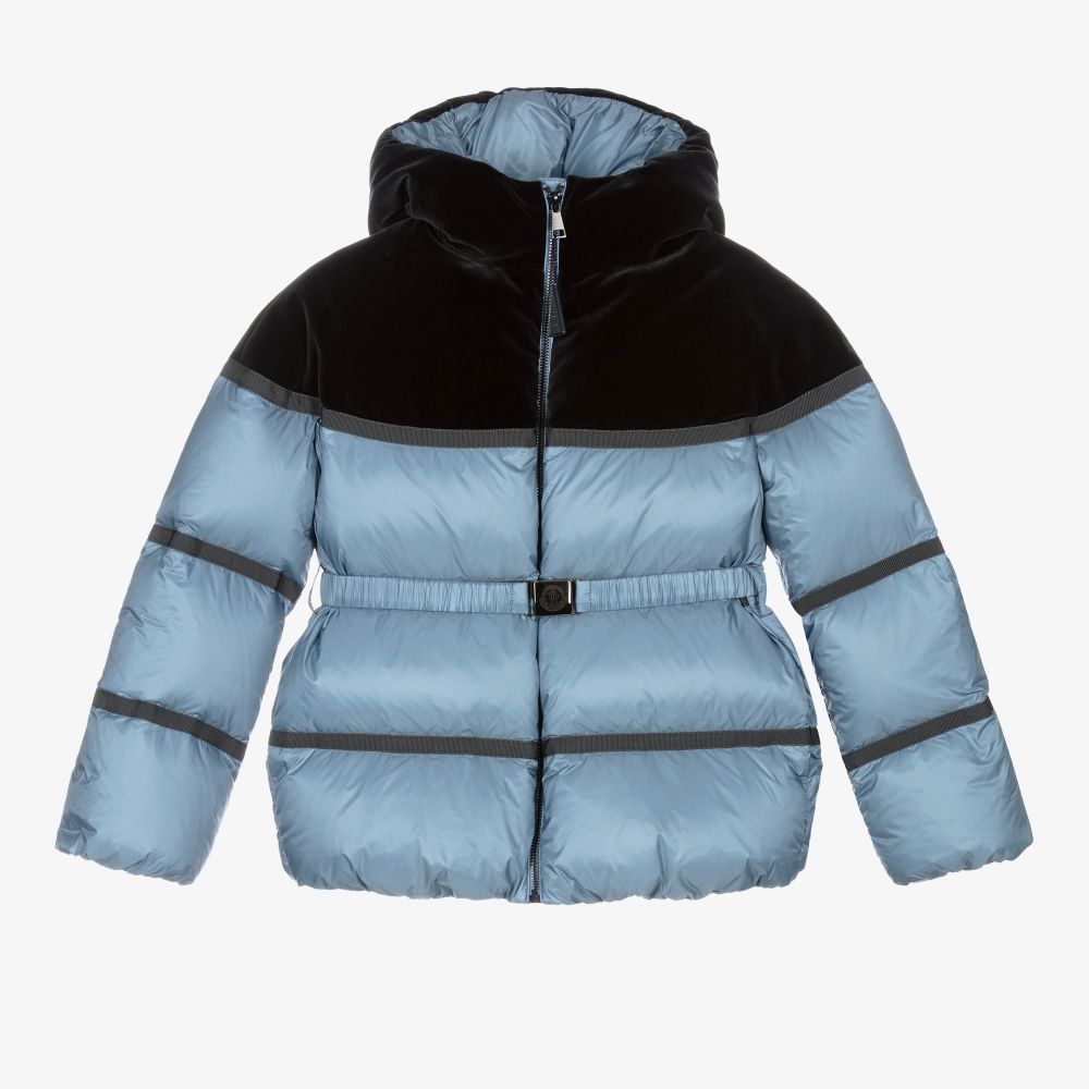 Girls Blue "MELIME" Padded Down Jacket