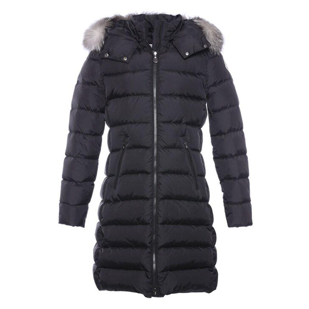 Girls Grey "ABELLE" Padded Down Coat