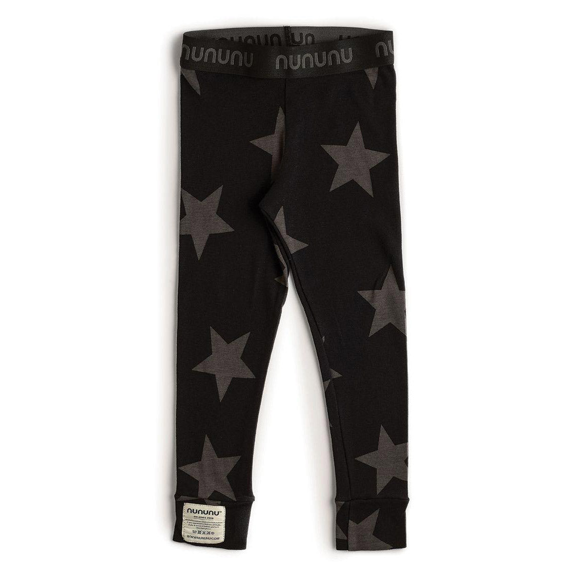 Boys & Girls Black Cotton Leggings