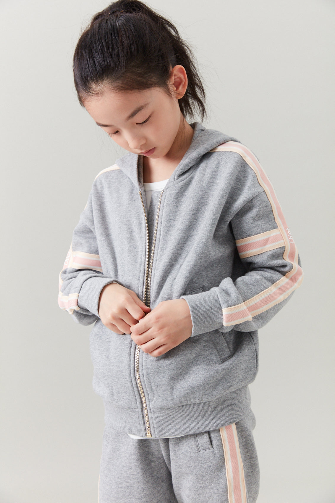Girls Grey Cardigan
