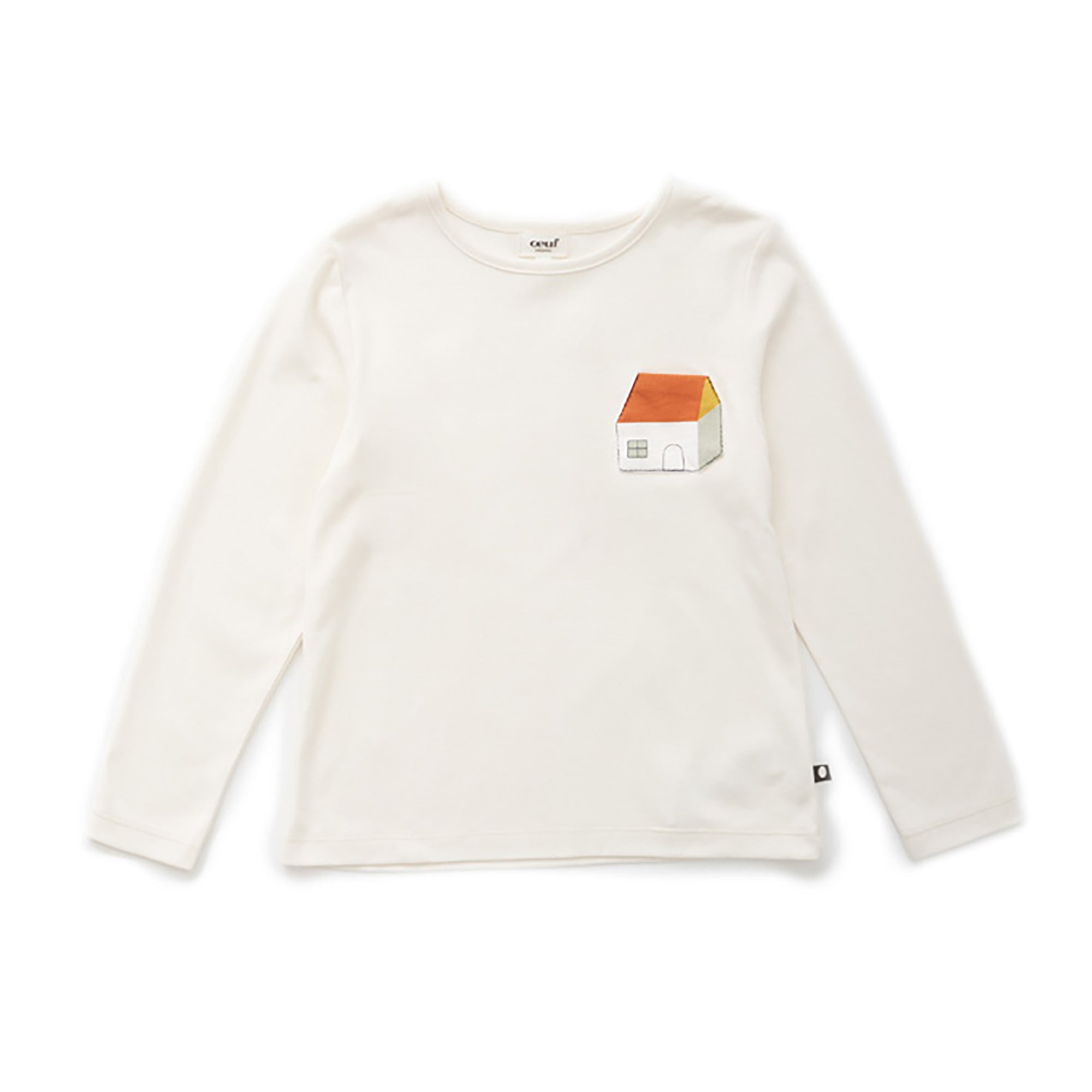 Boys & Girls White Cotton T-Shirt