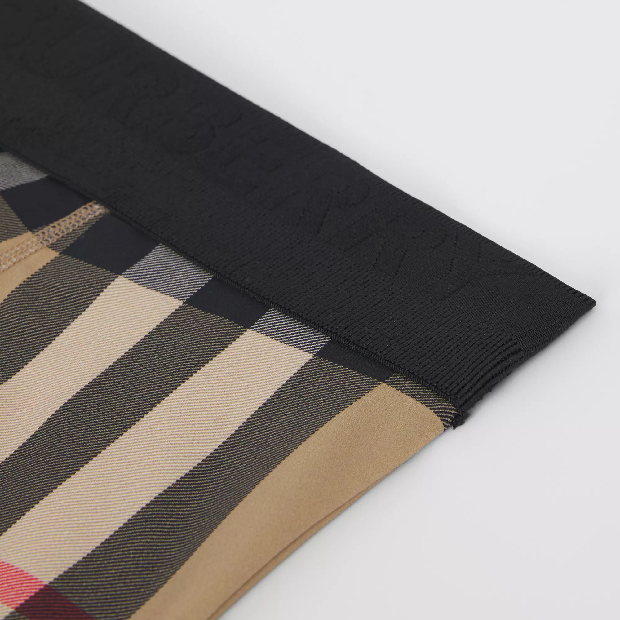 Girls Archive Beige Check Leggings