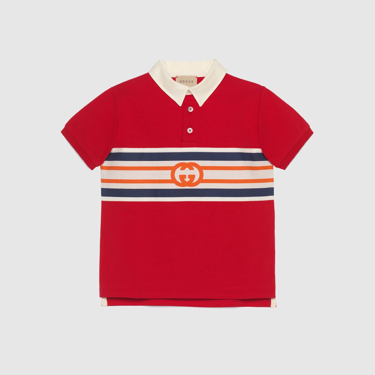 Boys Red GG Poloshirt