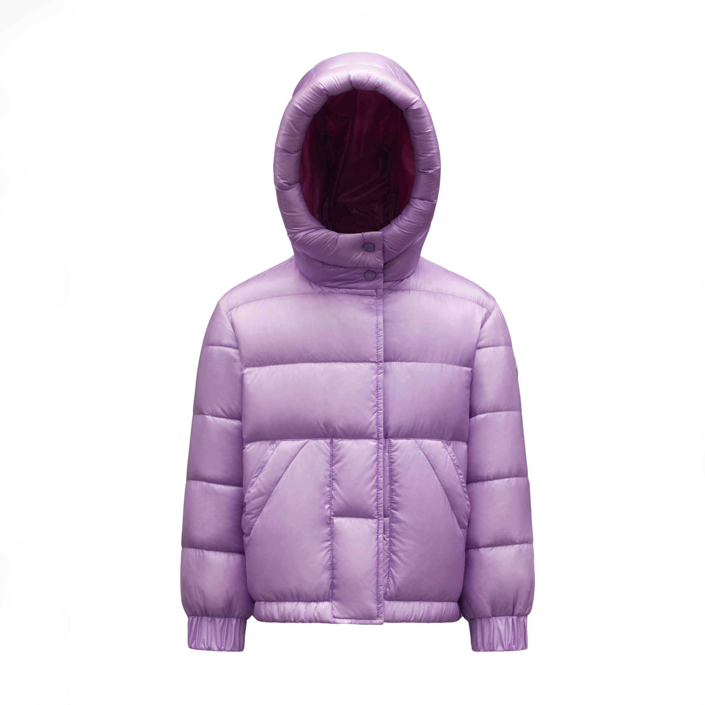 Girls Purple "AXELIA" Padded Down Jacket