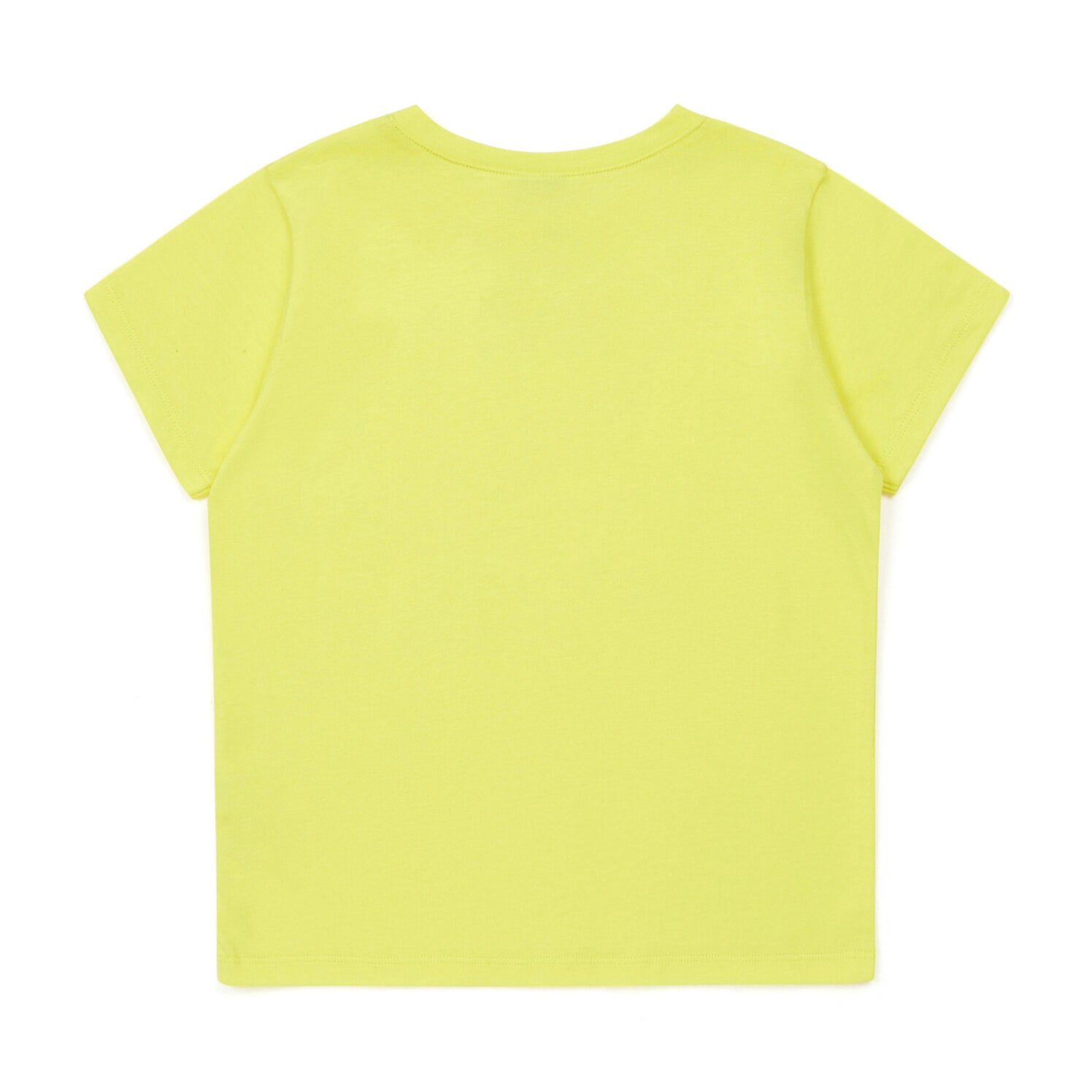 Boys Yellow Logo Cotton T-Shirt