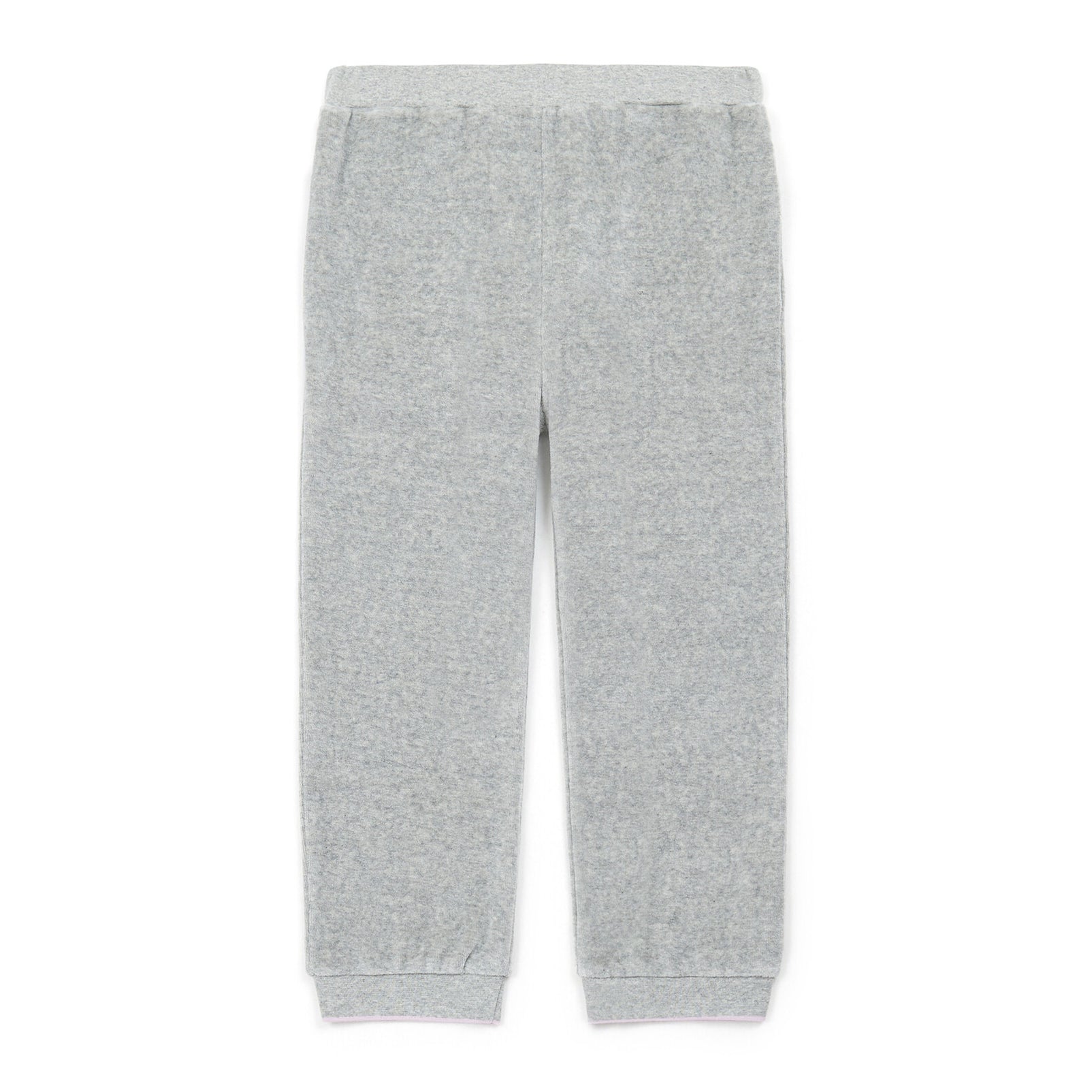 Girls Grey Cotton Trousers