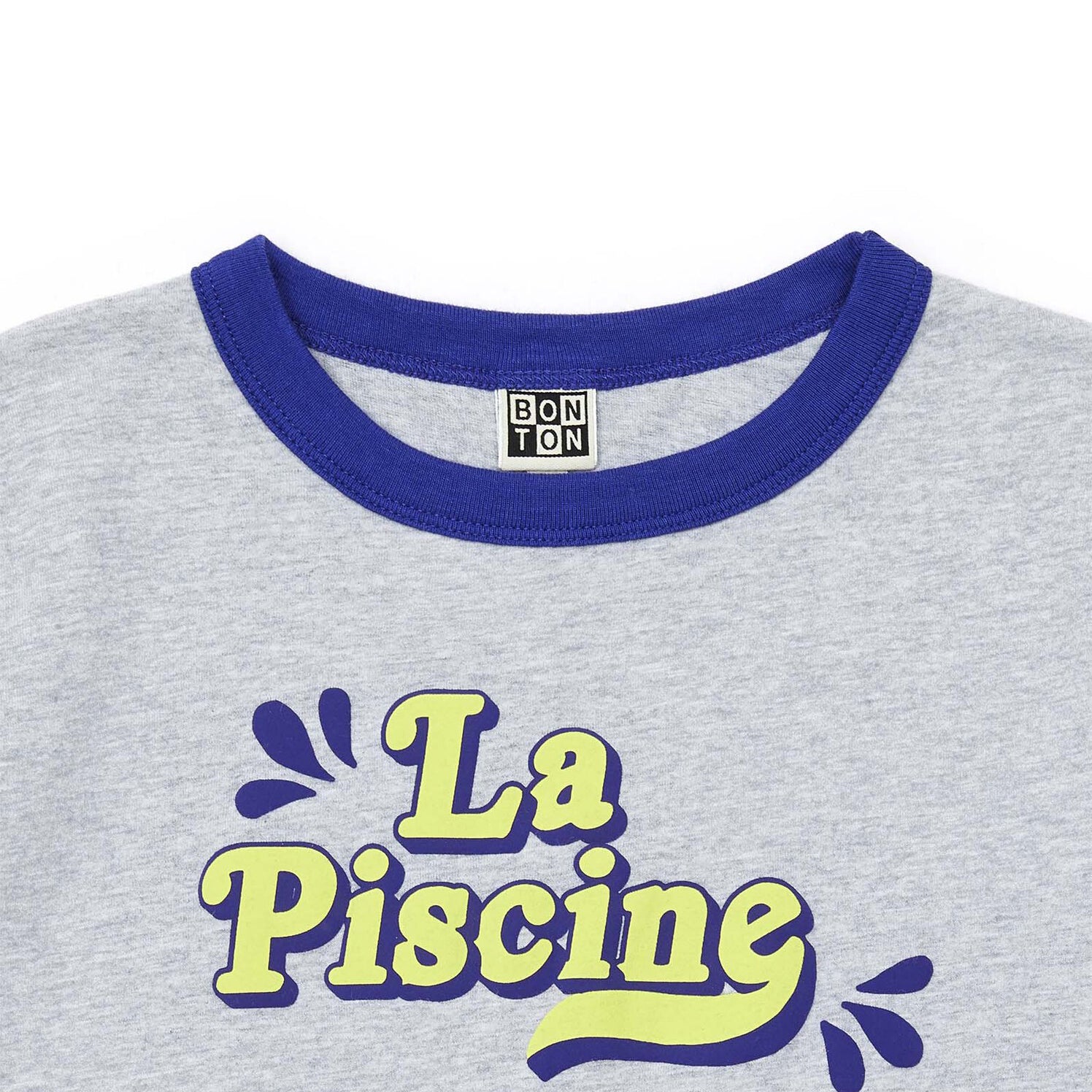 Boys Grey Logo Cotton T-Shirt