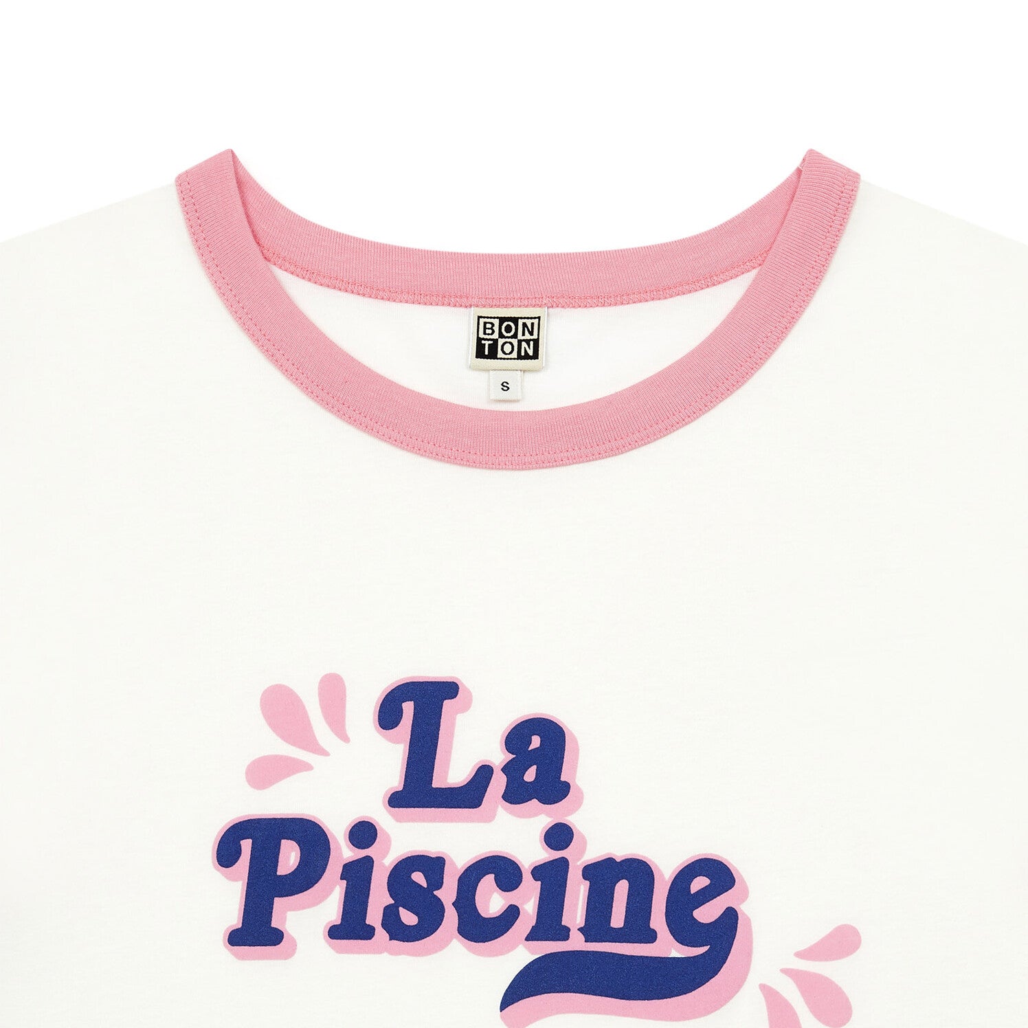 Girls White Logo Cotton T-Shirt
