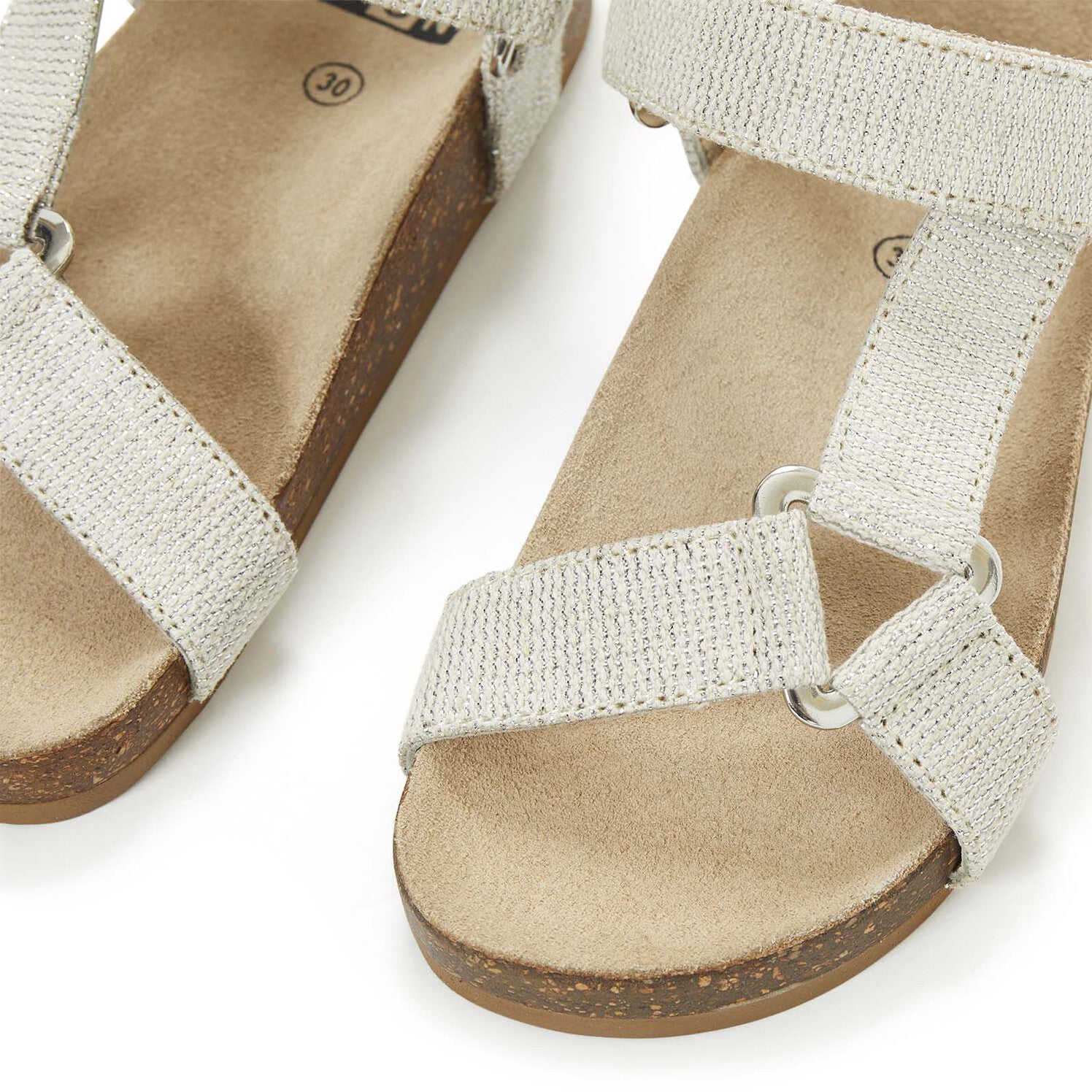 Girls White Sandals