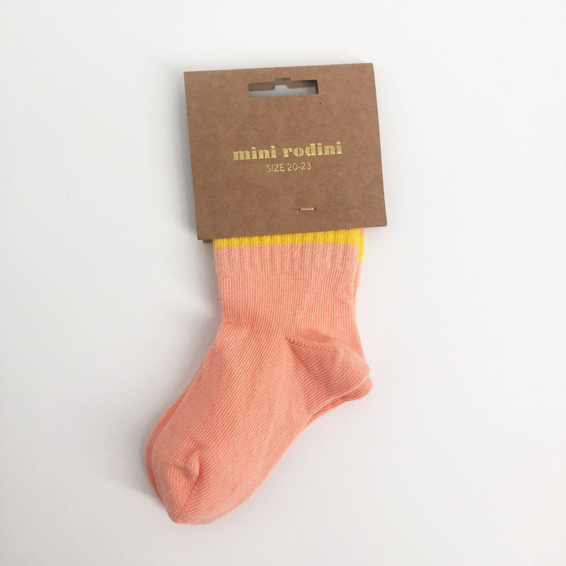 Baby Pink Cotton Knitted Socks - CÉMAROSE | Children's Fashion Store