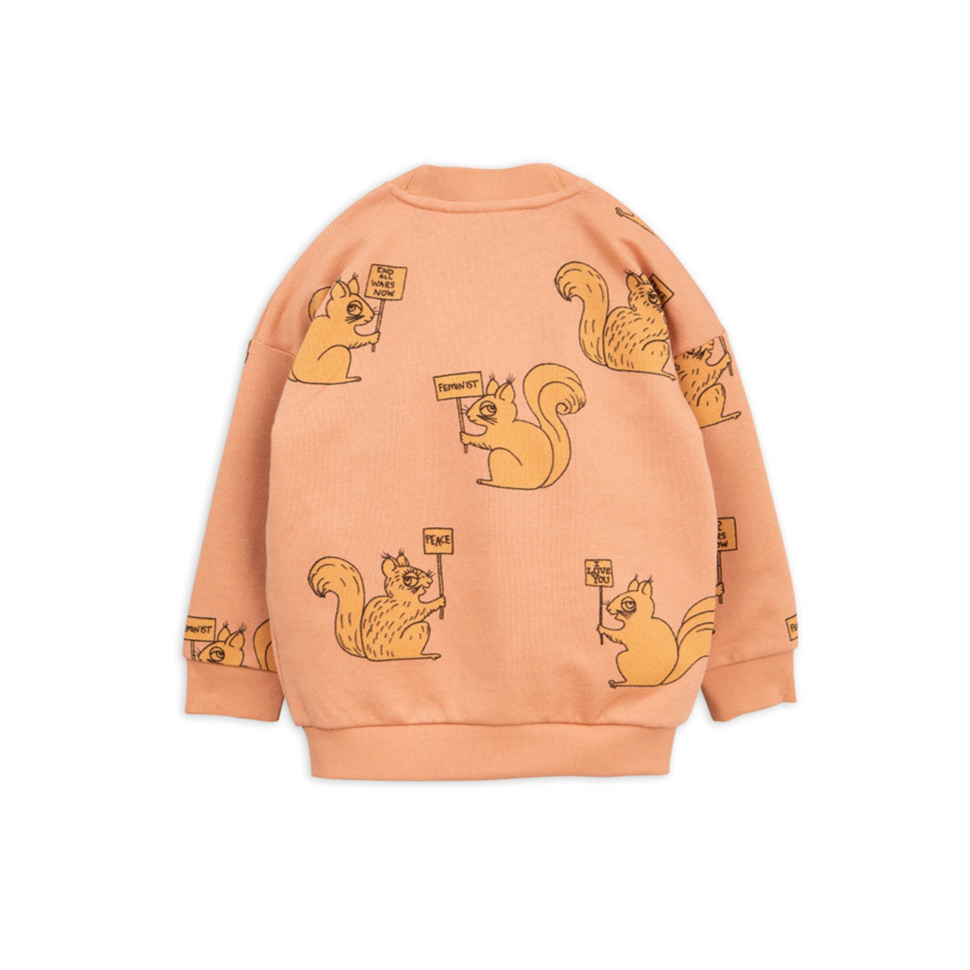 Girls Beige Organc Cotton Cardigan