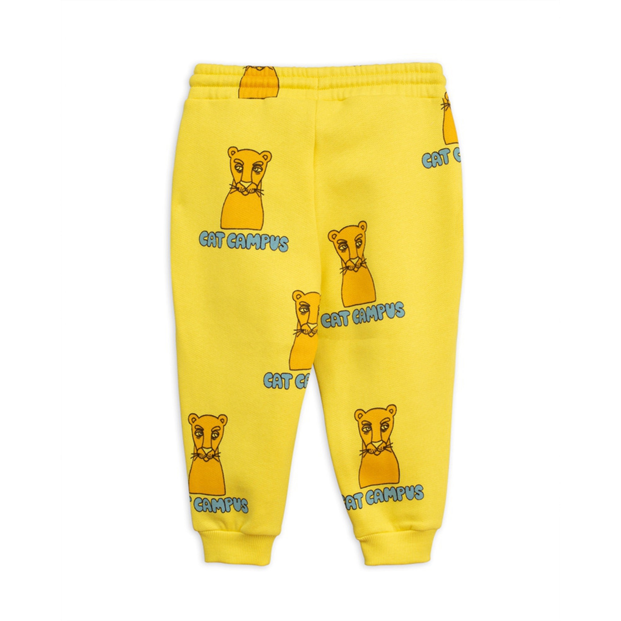 Boys & Girls Yellow Organic Cotton Trousers