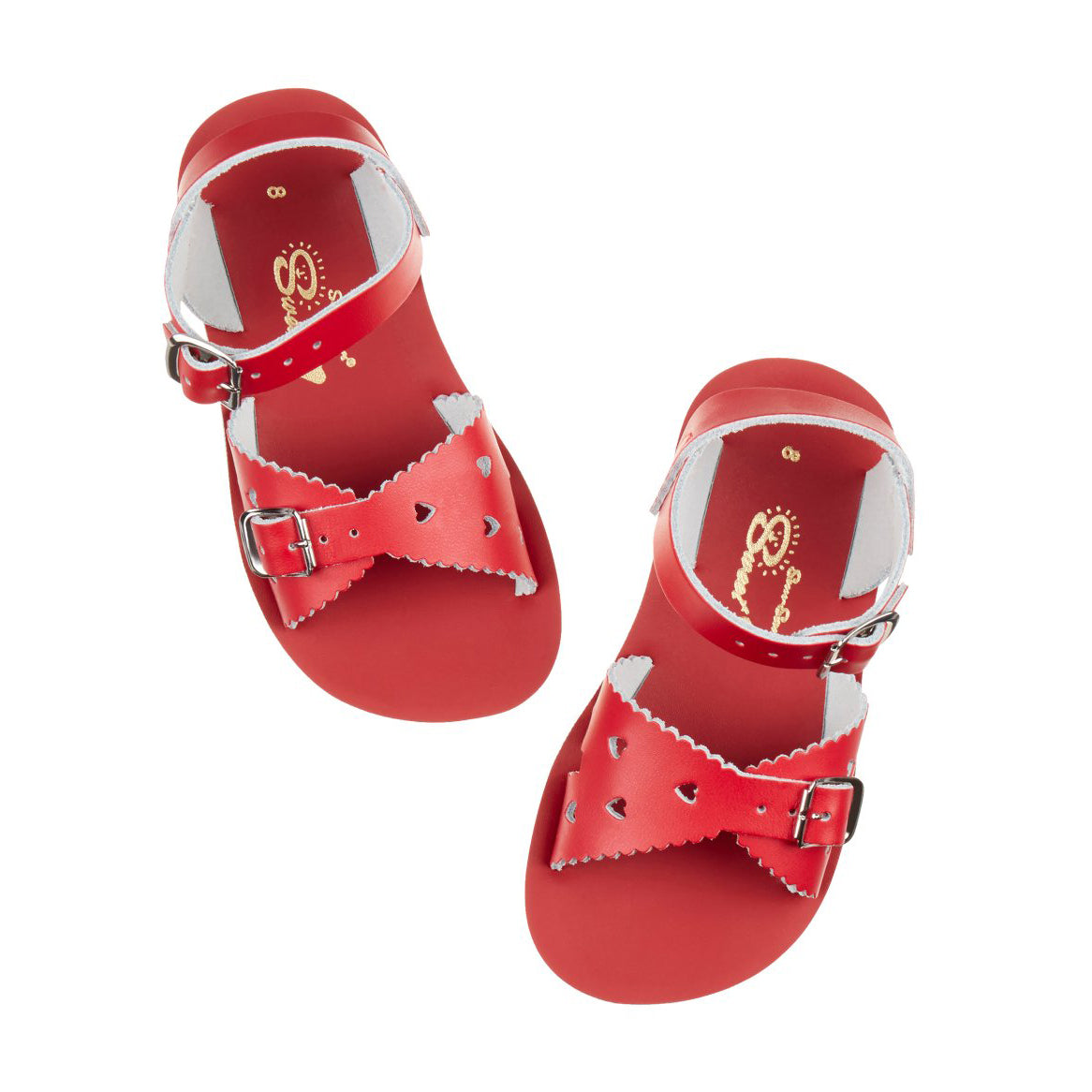 Boys & Girls Red "Sweetheart" Sandals