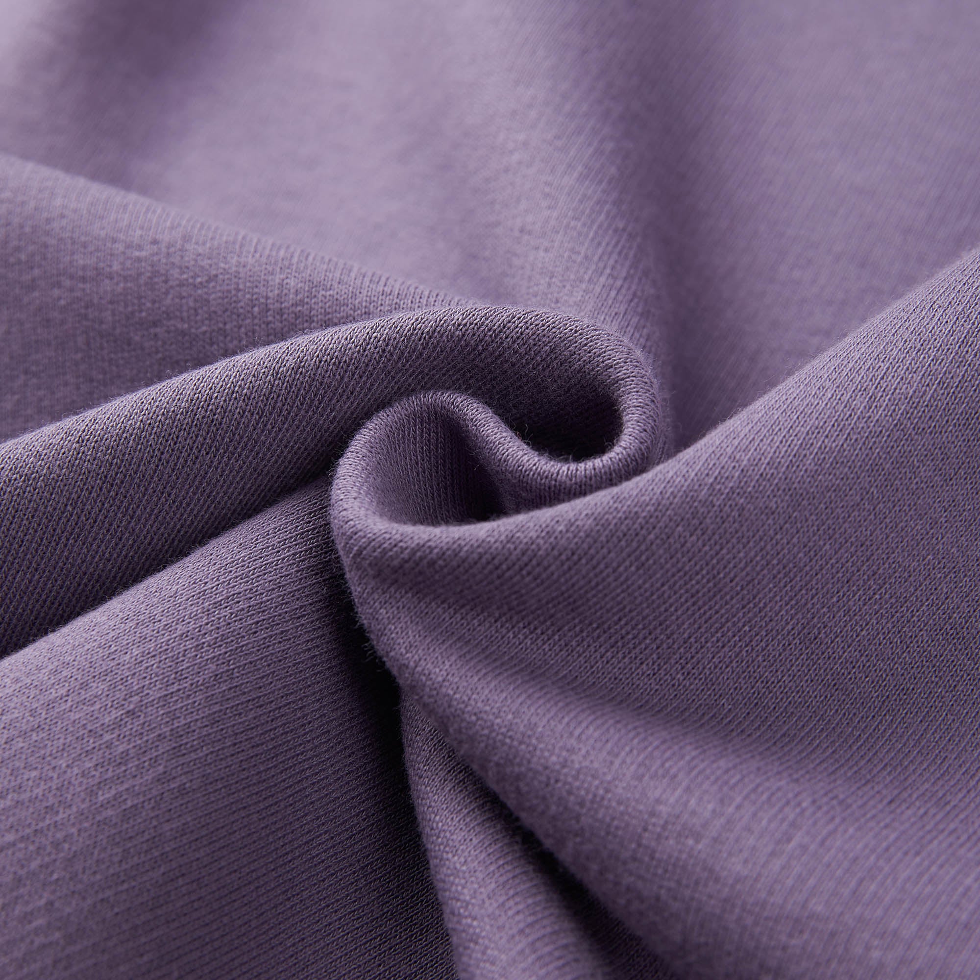 Girls Purple Cotton Dress