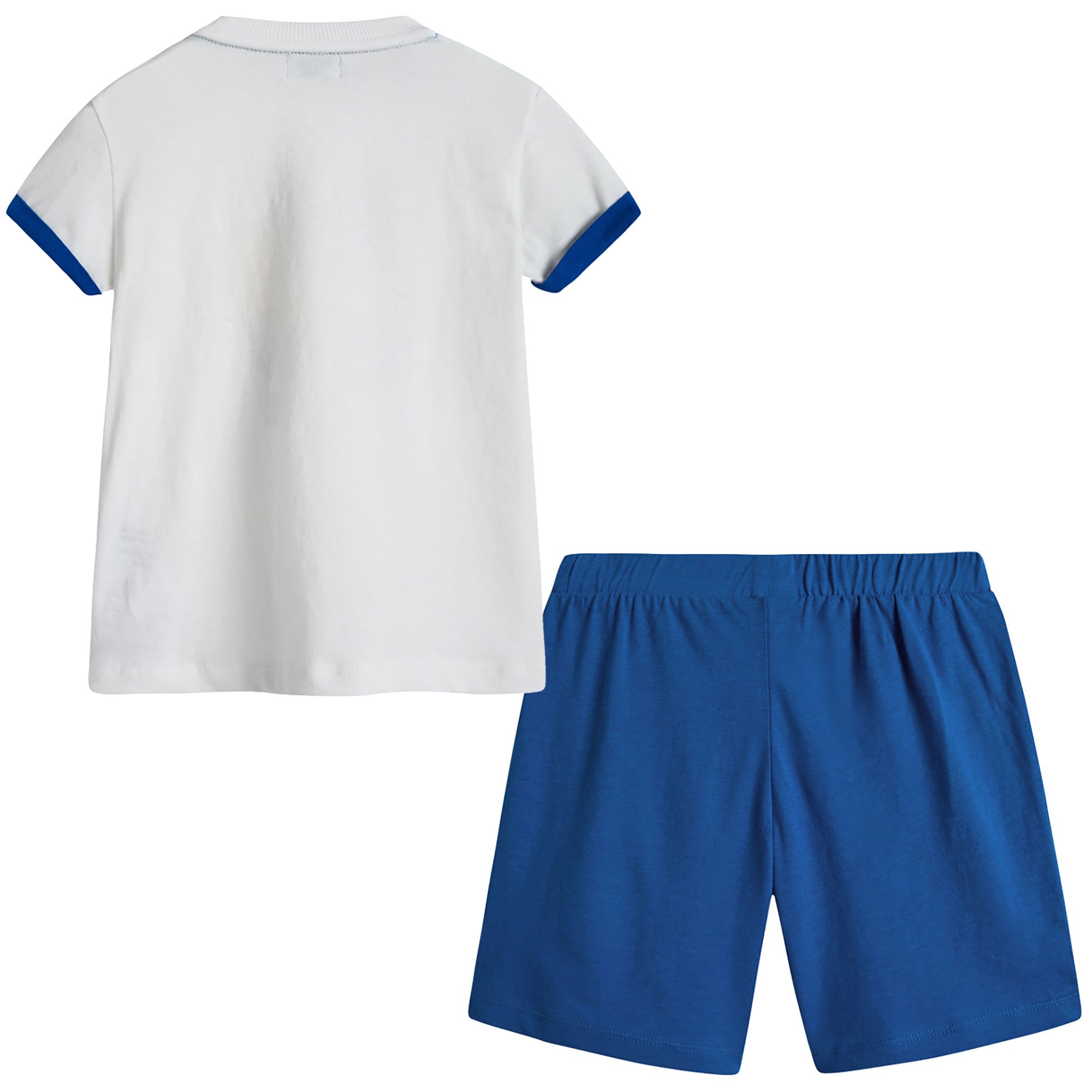 Baby Boys Blue 2 Piece Shorts Set