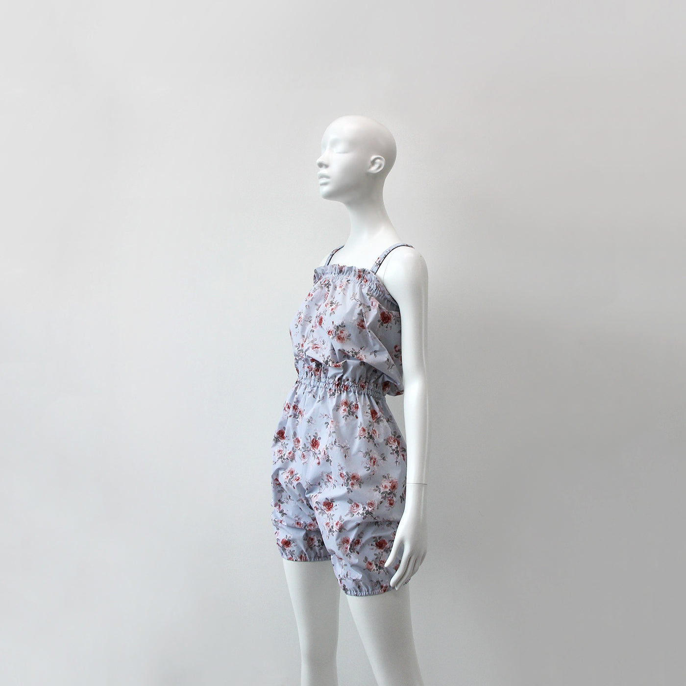 Girls Blue Floral Ballet Trousers