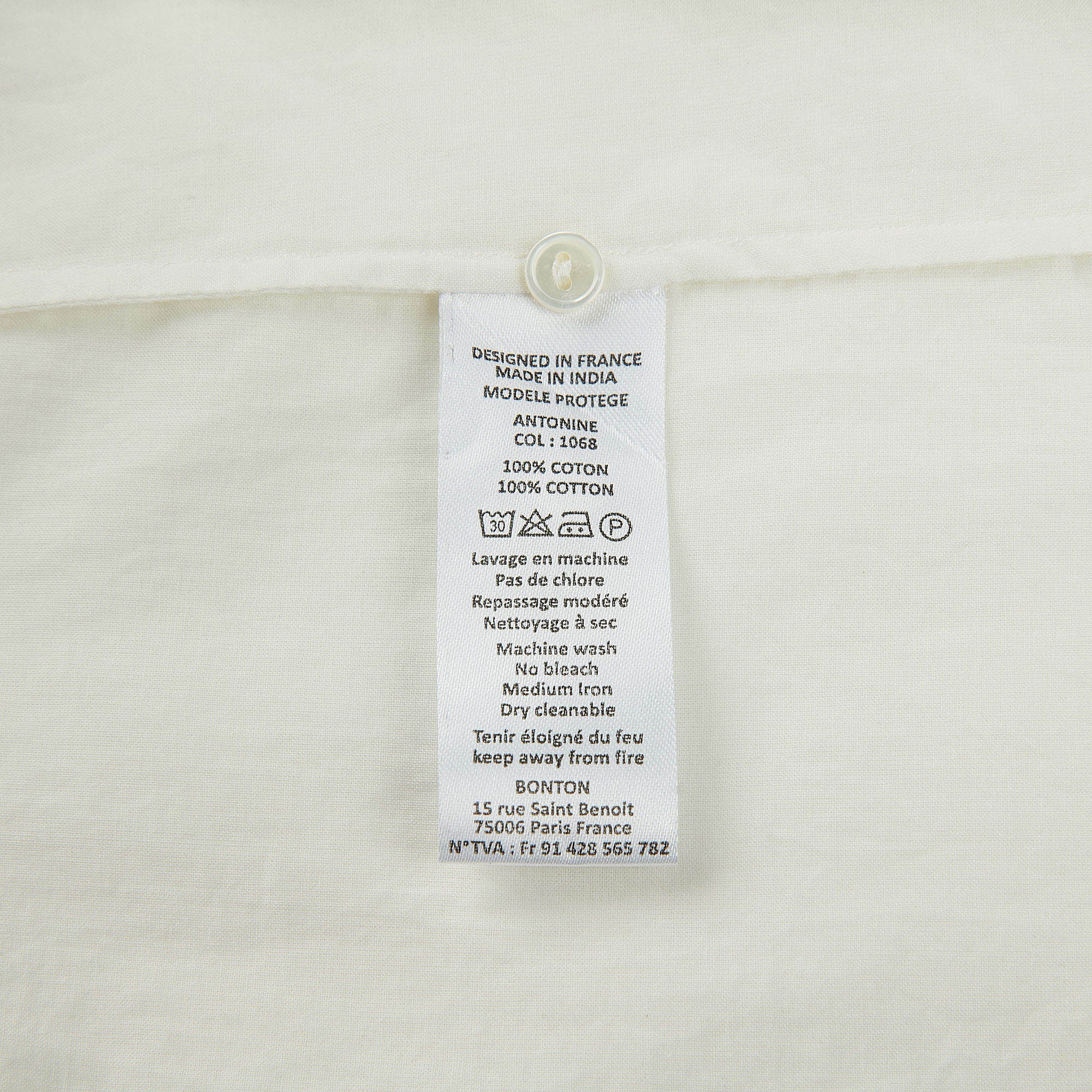 Girls White Embroidered Cotton Top