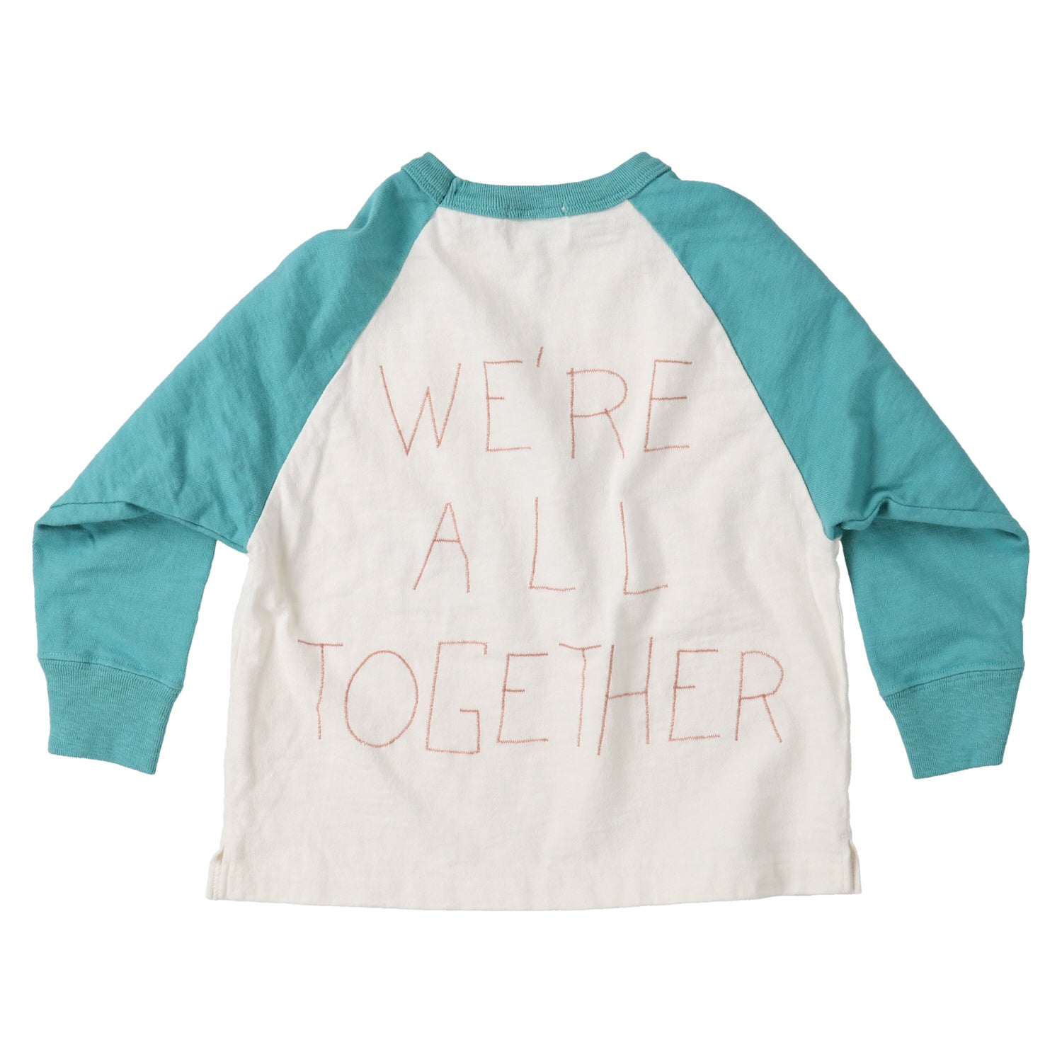 Boys & Girls Blue Printed Cotton T-Shirt