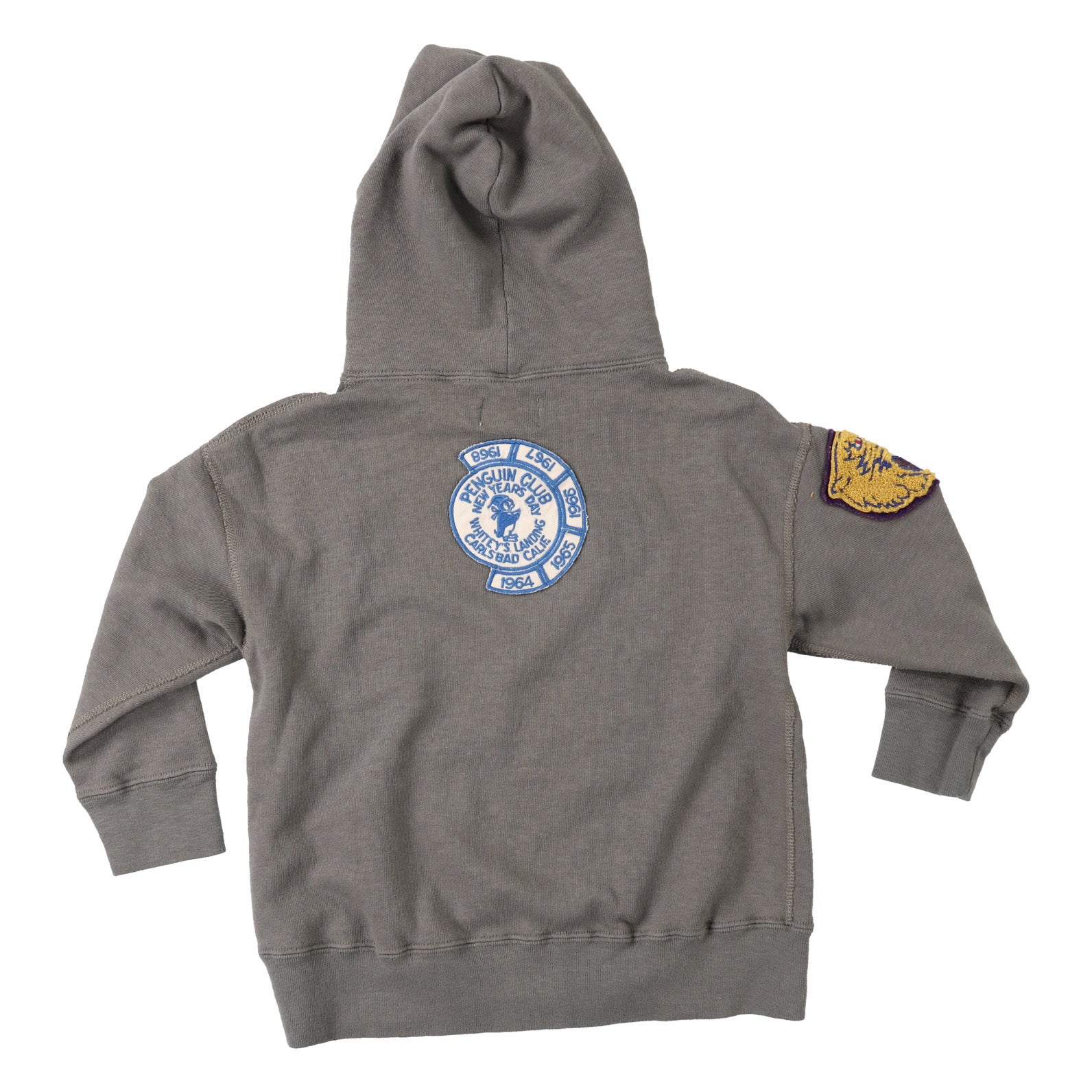 Boys Grey Hooded Sweatshirt