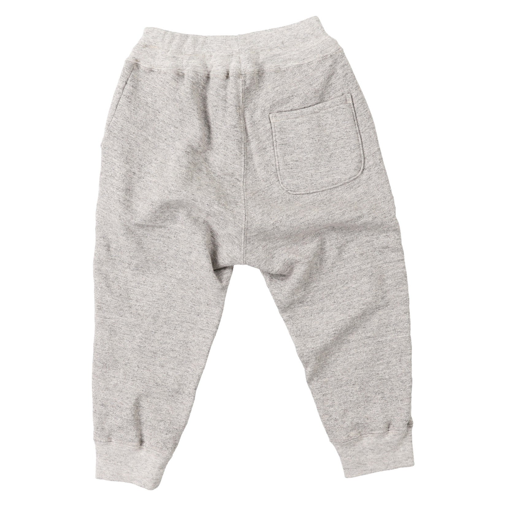 Boys Grey Logo Cotton Trousers
