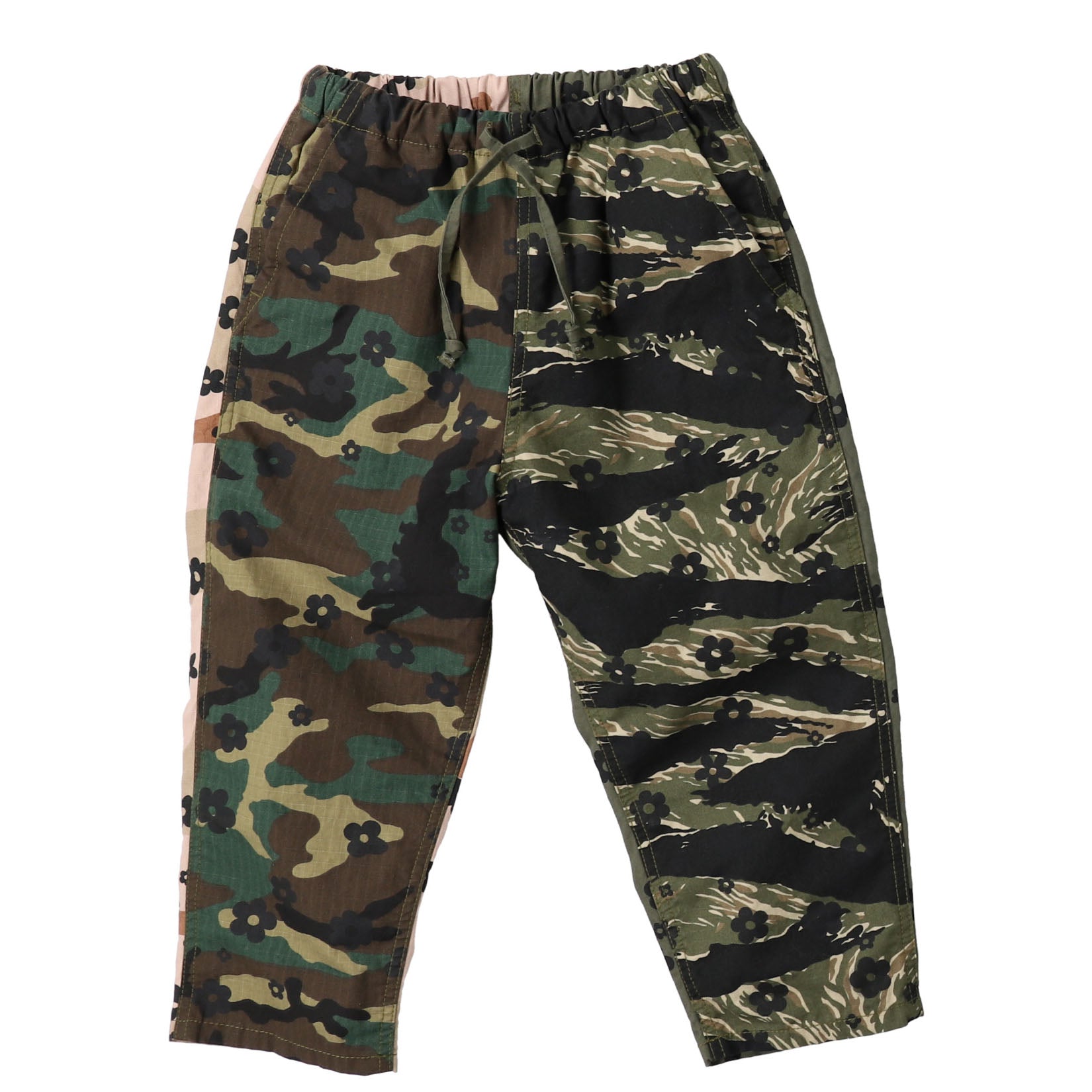 Boys & Girls Green Floral Trousers