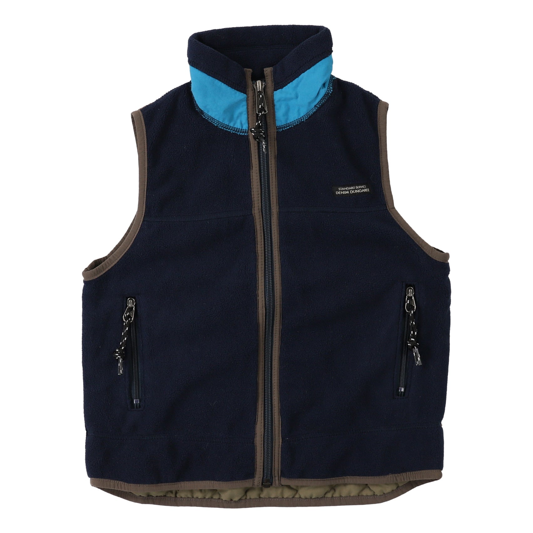 Boys & Girls Navy Fleece Gilet