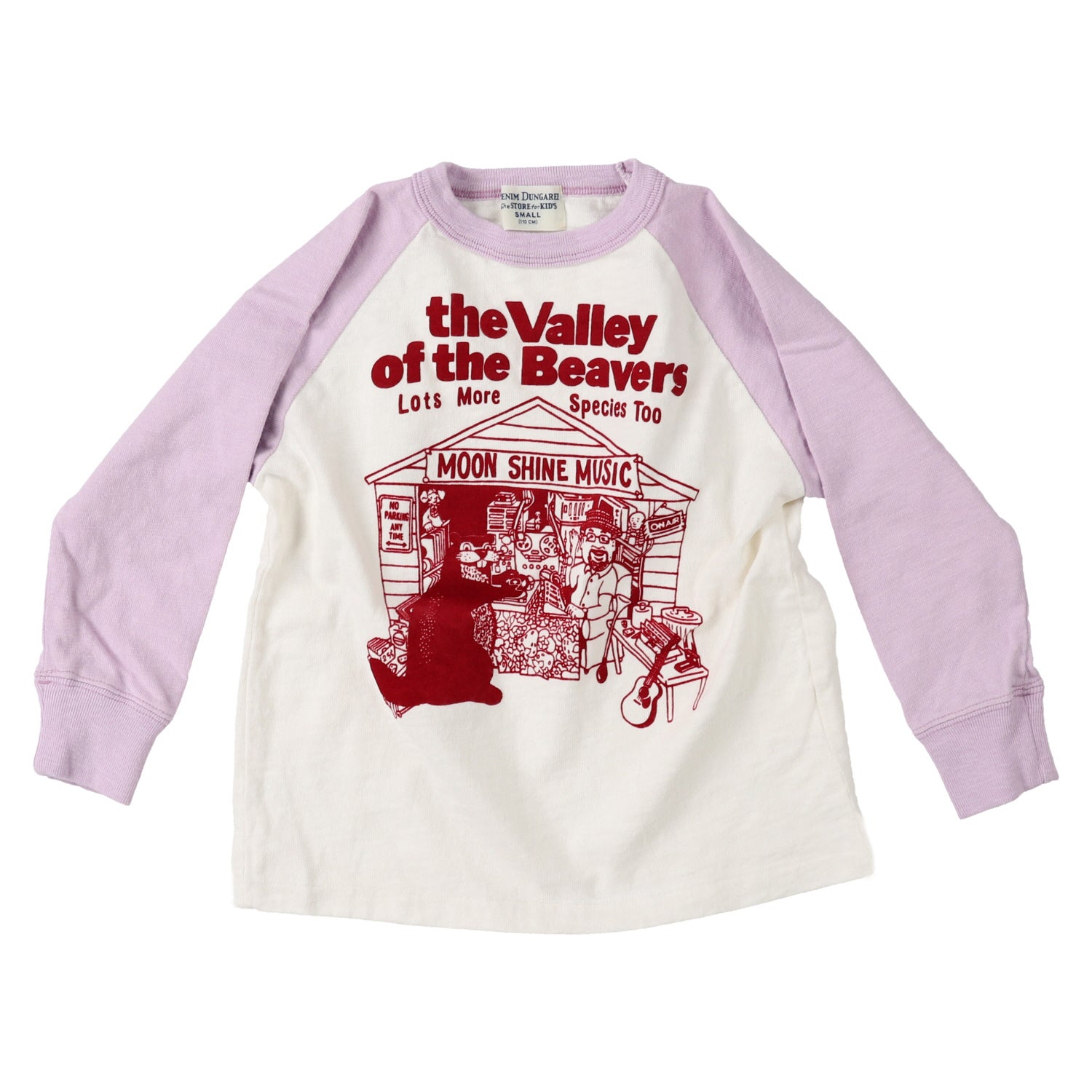 Boys & Girls Pink Printed Cotton T-Shirt