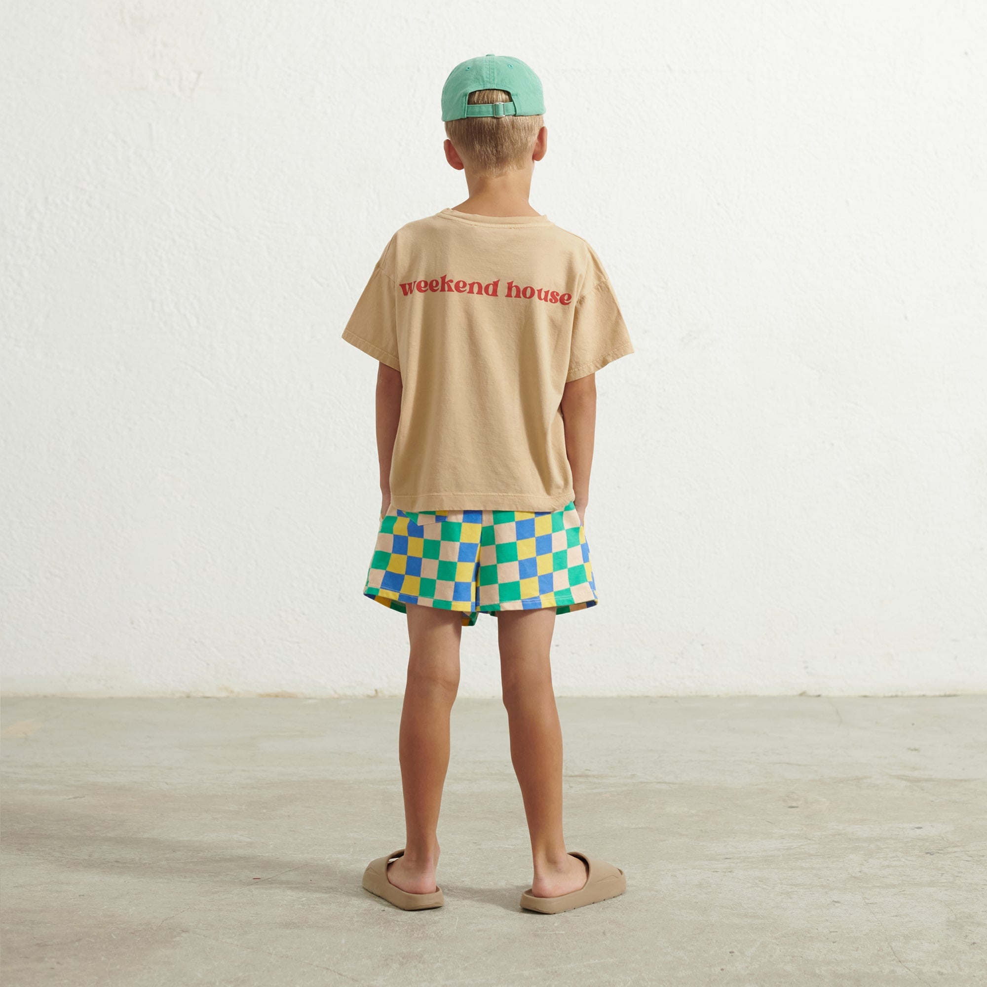 Boys & Girls Sand Printed Cotton T-Shirt