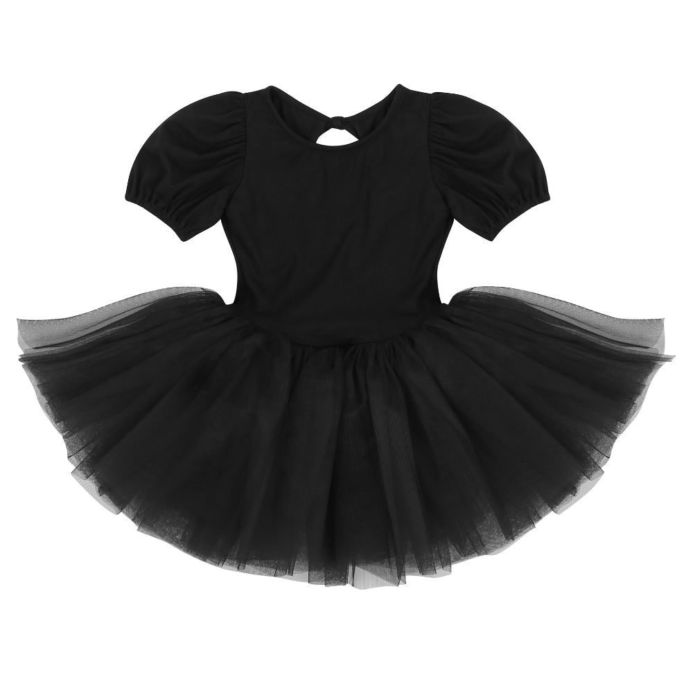 Girls Black Ballet Onesies