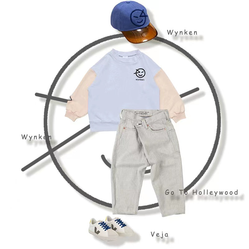 Boys & Girls Blue logo Baseball Cap